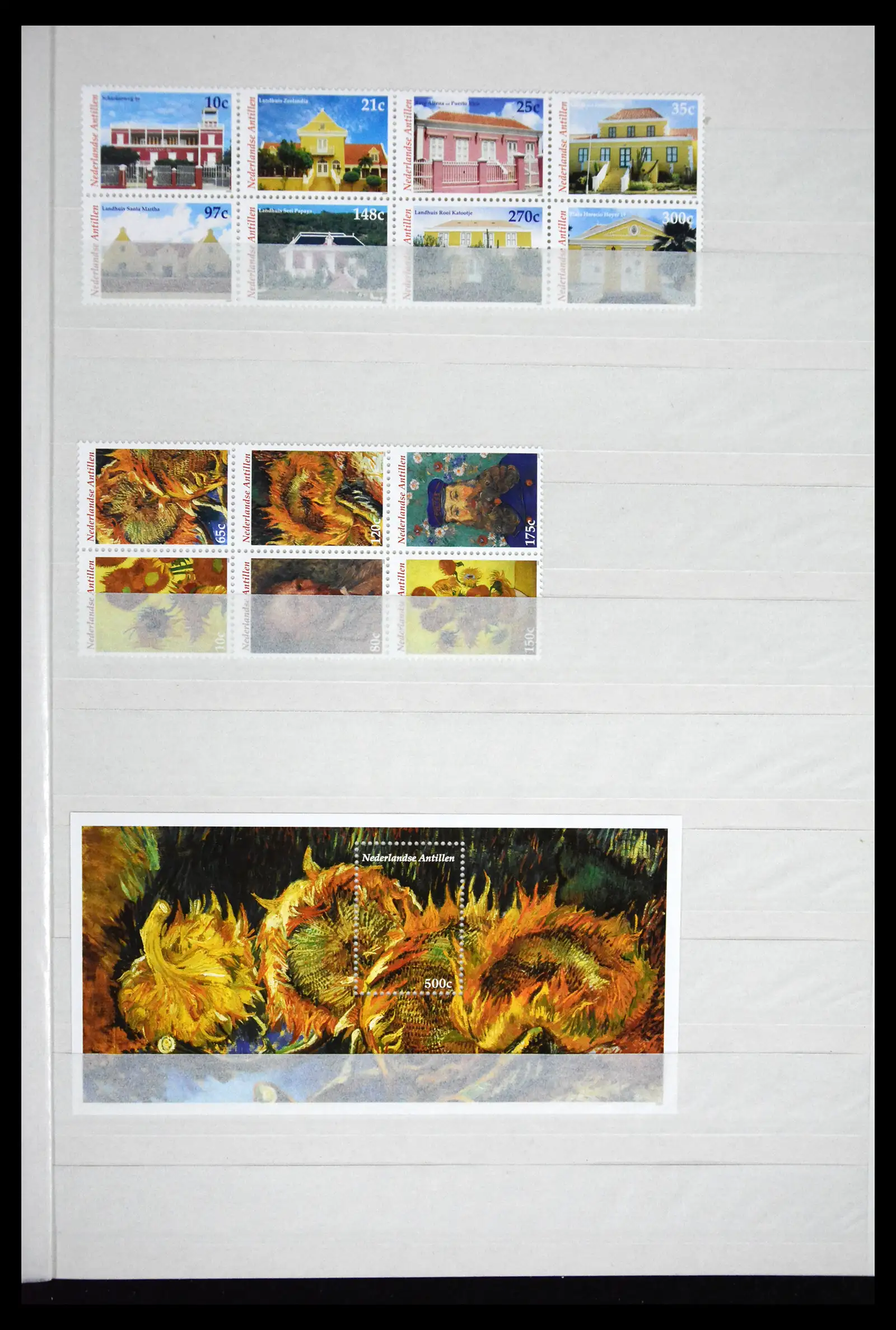 41507 0064 - Postzegelverzameling 41507 Nederlandse Antillen / Curaçao 2000-2017.