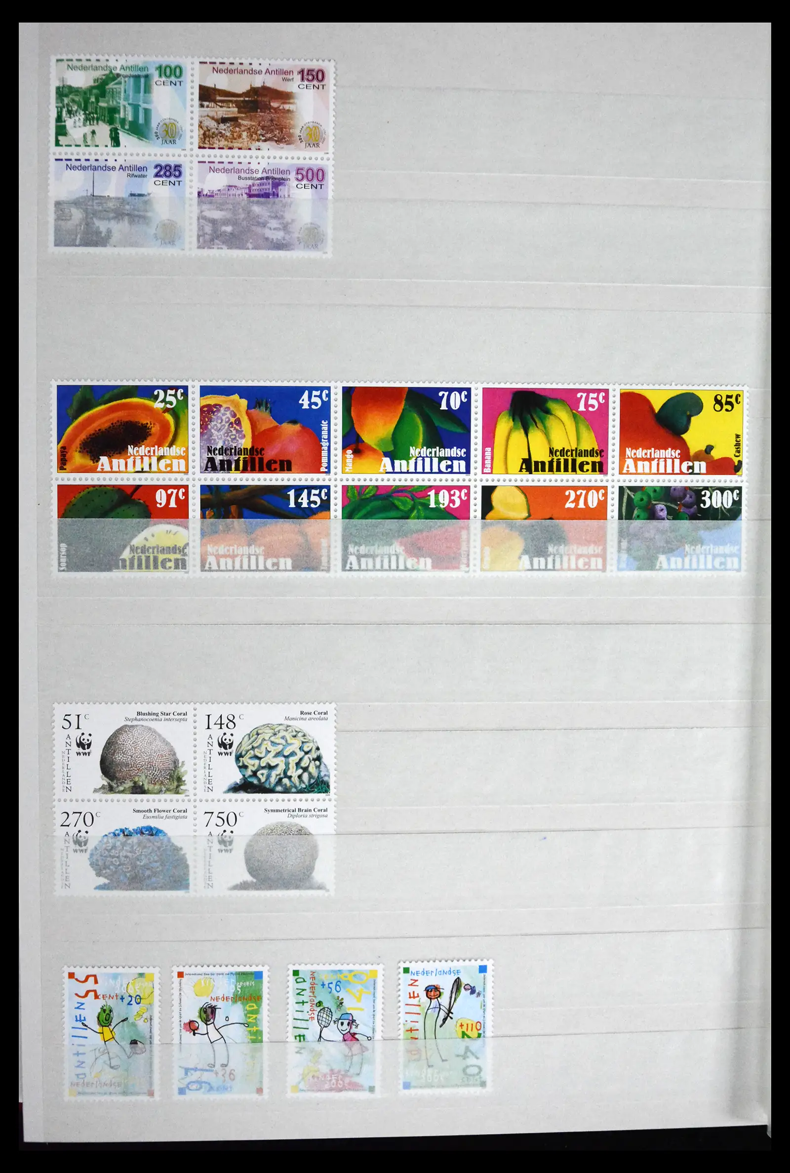 41507 0065 - Postzegelverzameling 41507 Nederlandse Antillen / Curaçao 2000-2017.