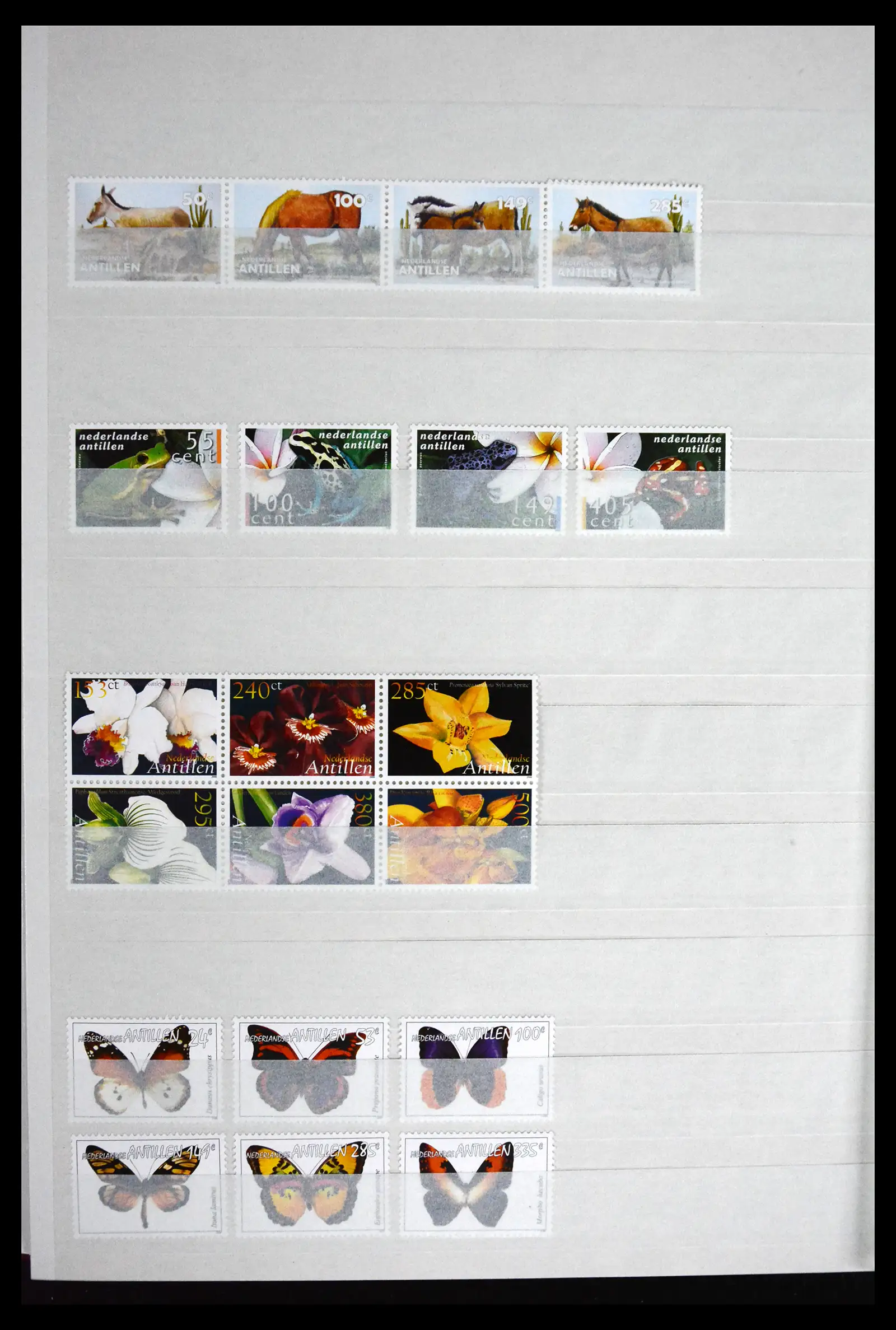 41507 0067 - Postzegelverzameling 41507 Nederlandse Antillen / Curaçao 2000-2017.