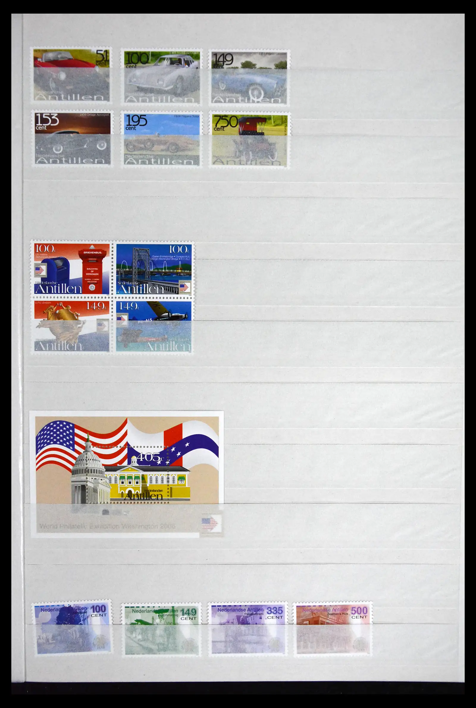 41507 0068 - Postzegelverzameling 41507 Nederlandse Antillen / Curaçao 2000-2017.