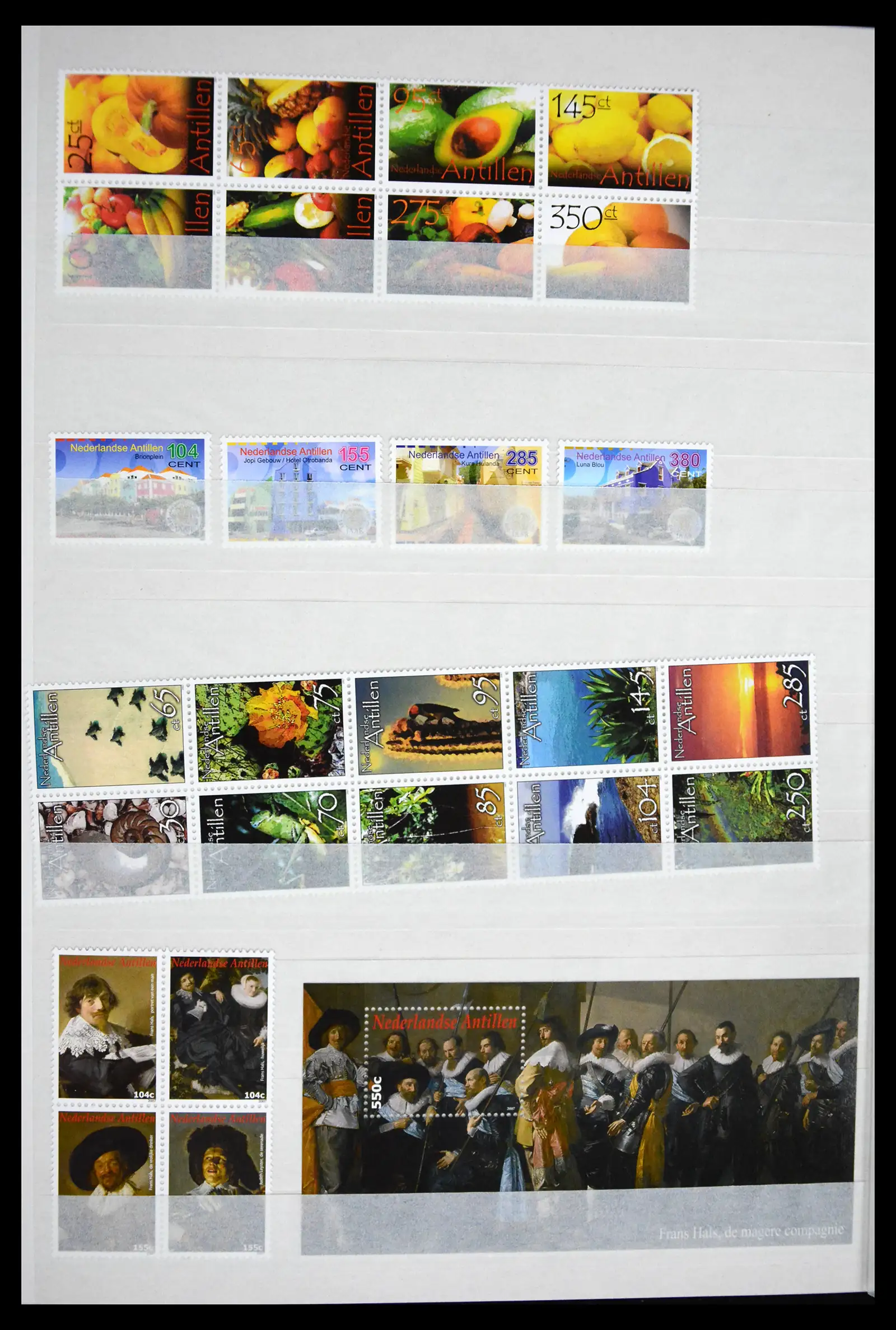 41507 0073 - Postzegelverzameling 41507 Nederlandse Antillen / Curaçao 2000-2017.