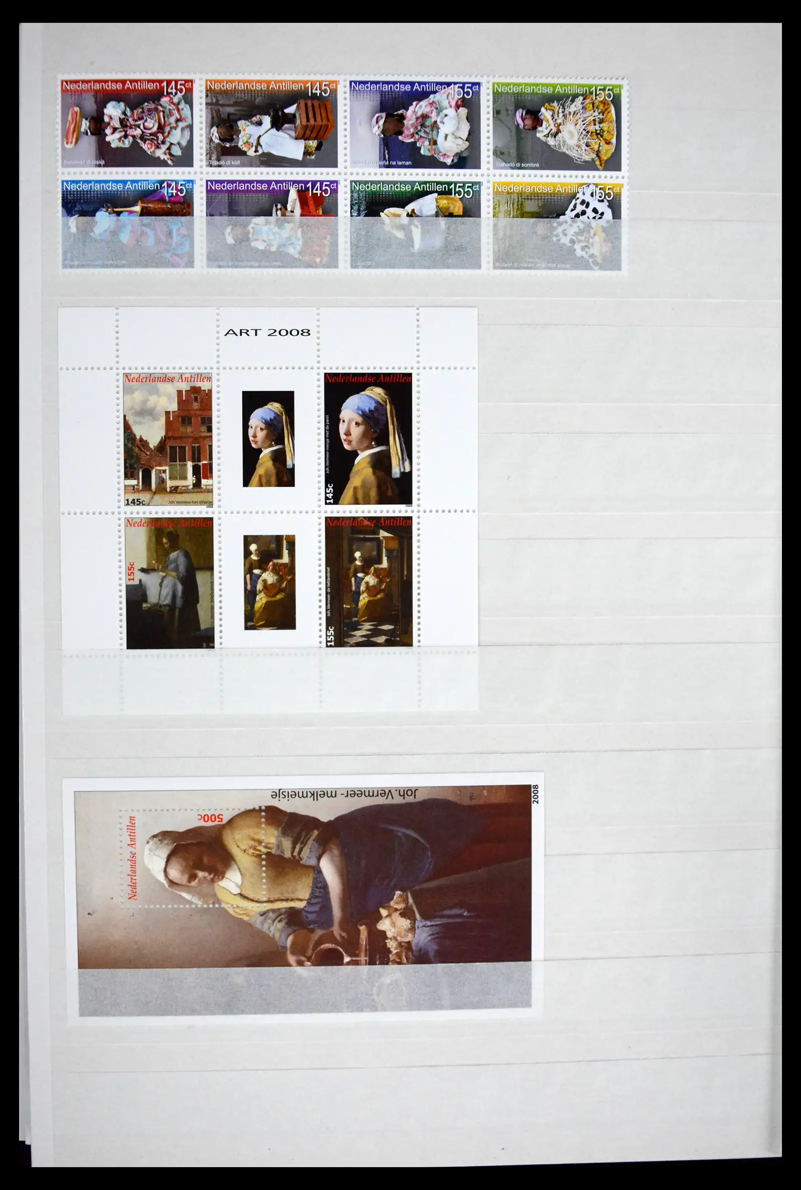 41507 0077 - Postzegelverzameling 41507 Nederlandse Antillen / Curaçao 2000-2017.