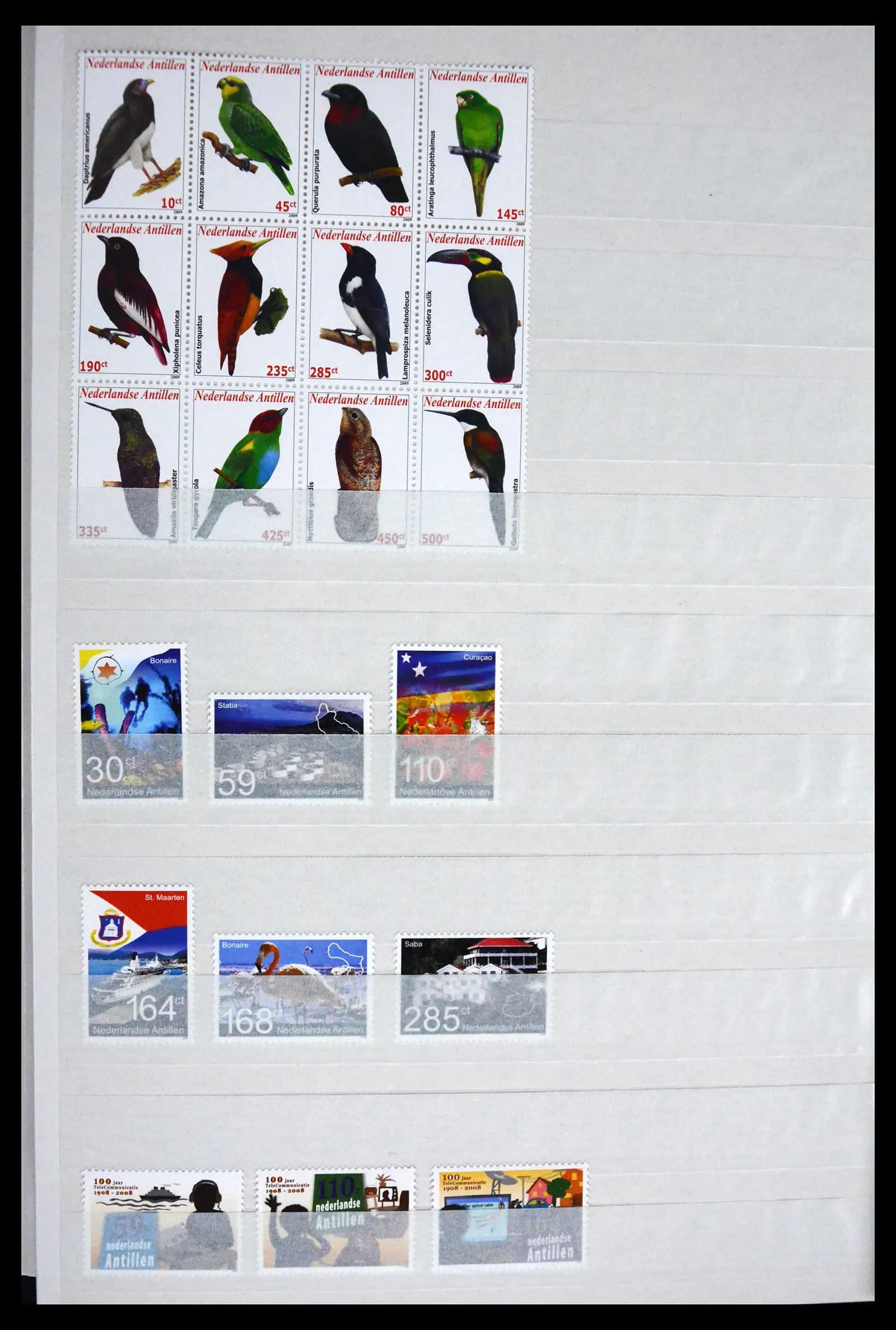 41507 0083 - Postzegelverzameling 41507 Nederlandse Antillen / Curaçao 2000-2017.