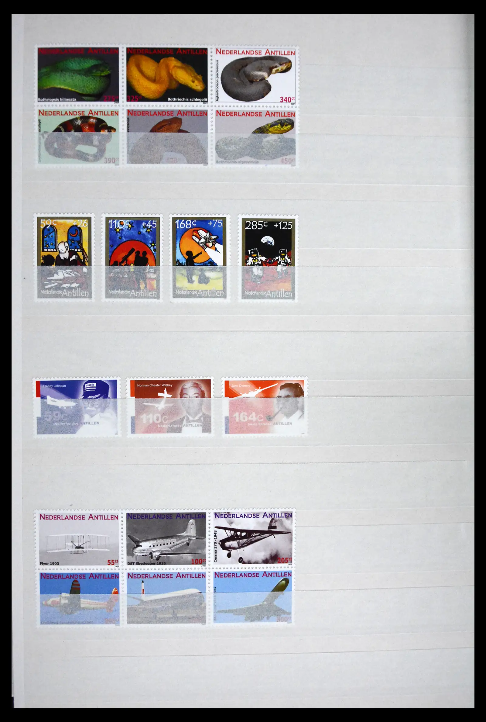 41507 0085 - Postzegelverzameling 41507 Nederlandse Antillen / Curaçao 2000-2017.