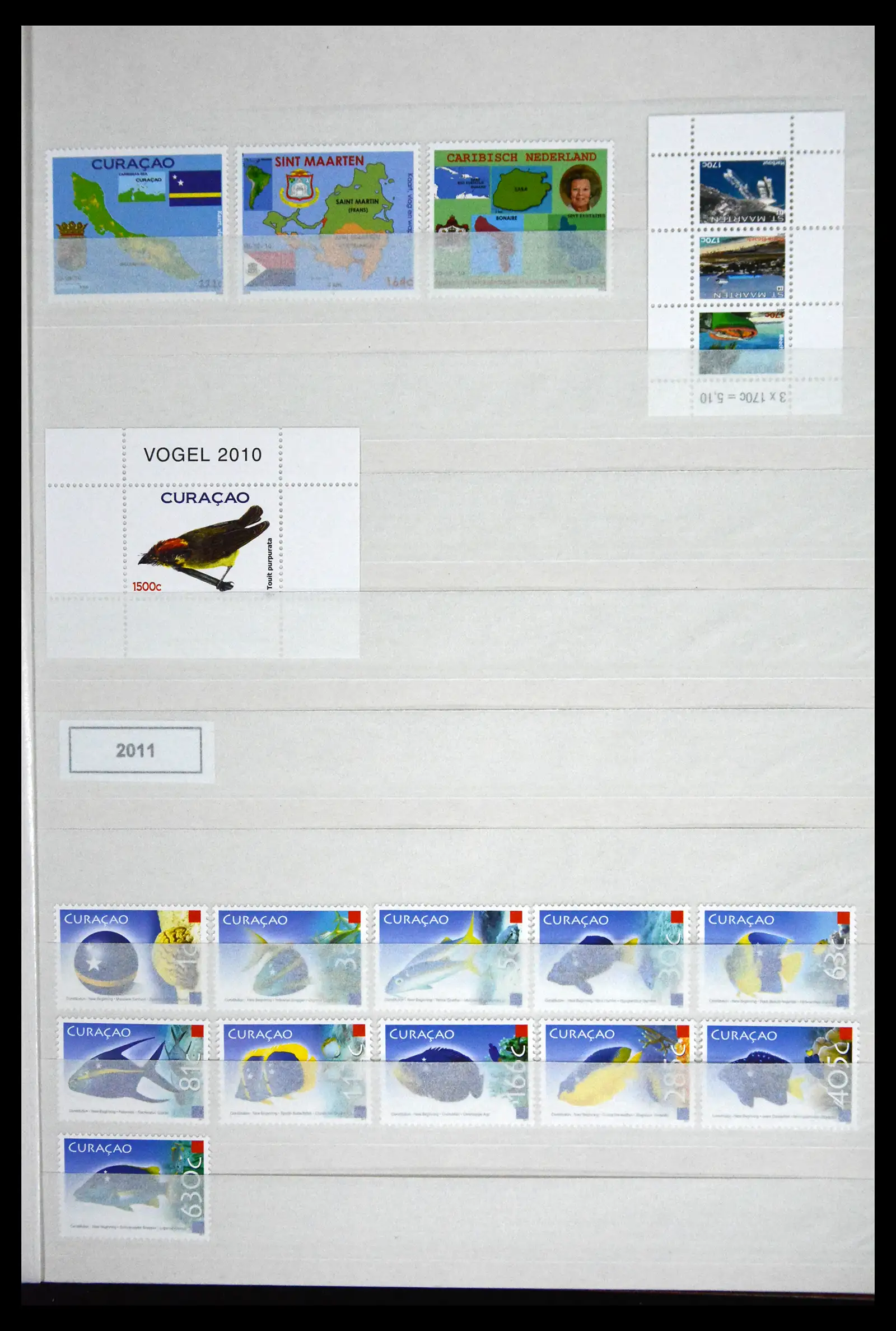 41507 0090 - Postzegelverzameling 41507 Nederlandse Antillen / Curaçao 2000-2017.