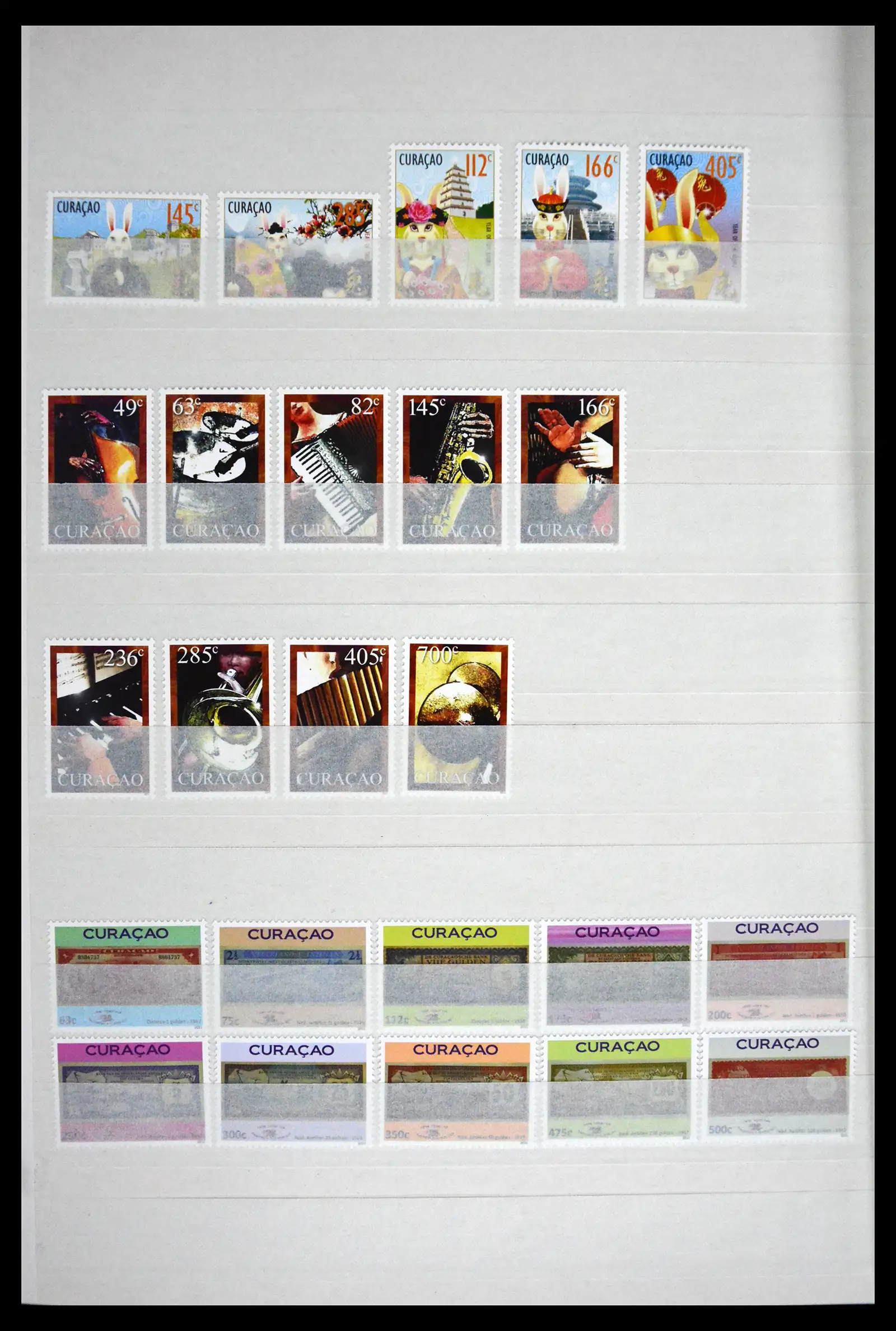41507 0091 - Postzegelverzameling 41507 Nederlandse Antillen / Curaçao 2000-2017.