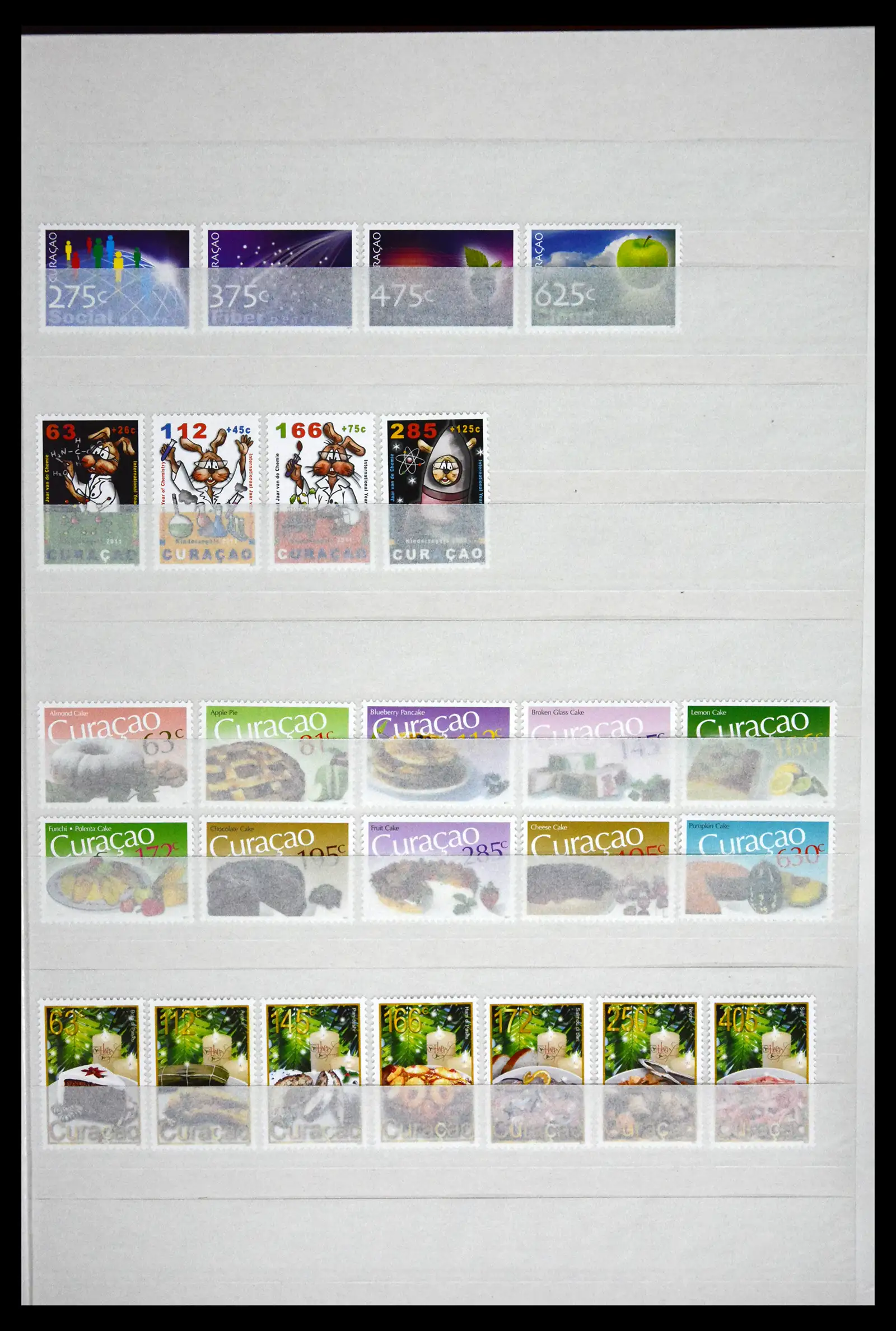 41507 0092 - Postzegelverzameling 41507 Nederlandse Antillen / Curaçao 2000-2017.