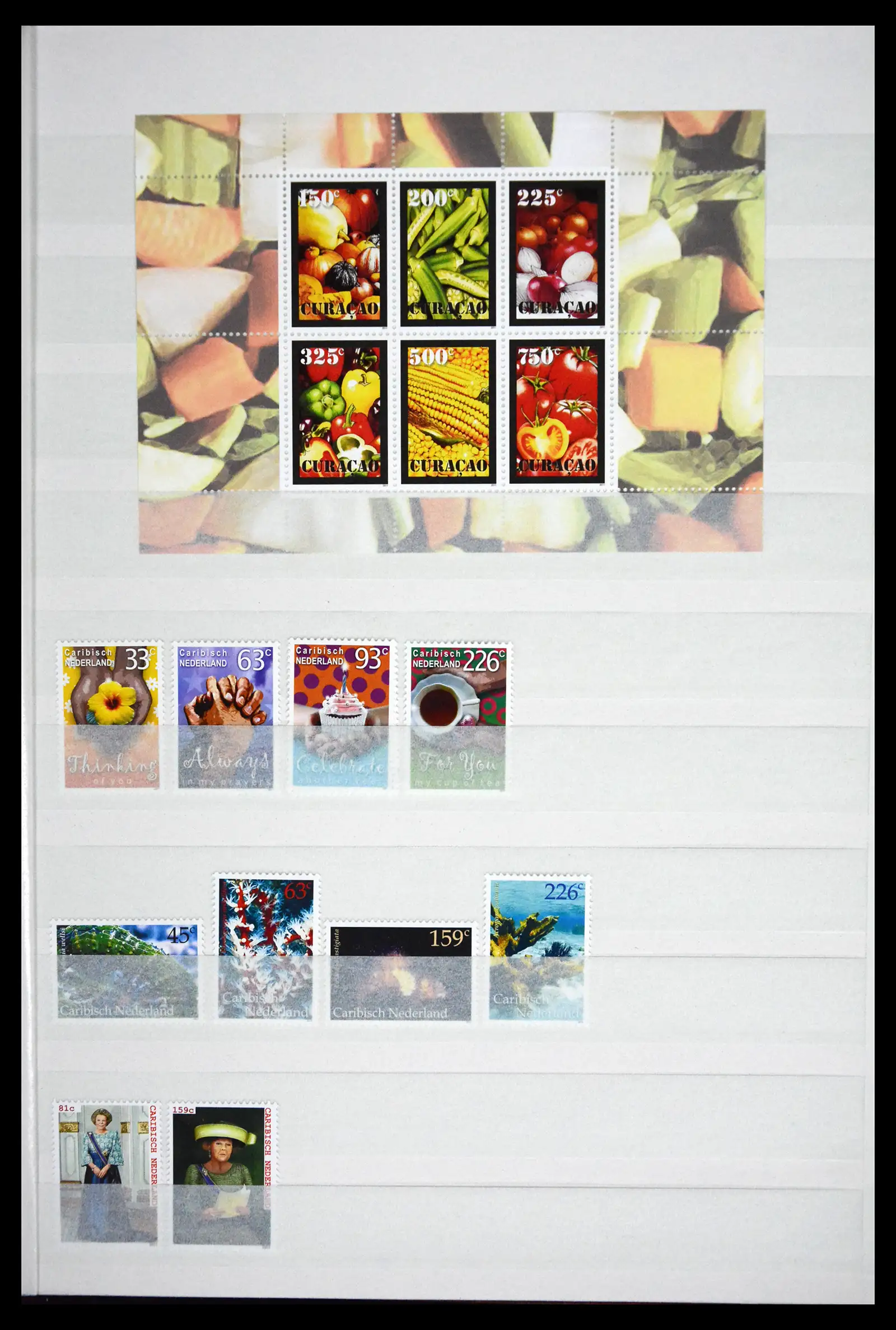 41507 0094 - Postzegelverzameling 41507 Nederlandse Antillen / Curaçao 2000-2017.