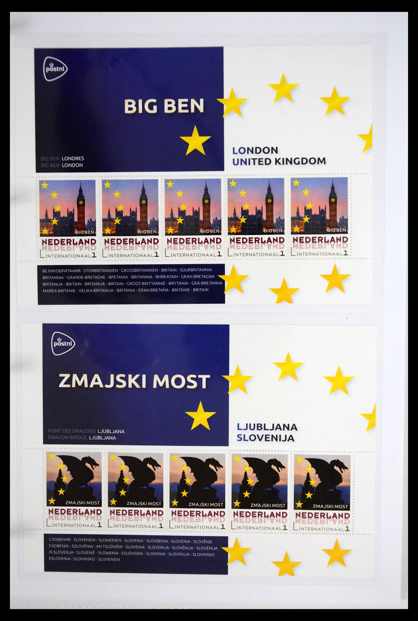 41508 0011 - Stamp collection 41508 Netherlands personalised stamps.