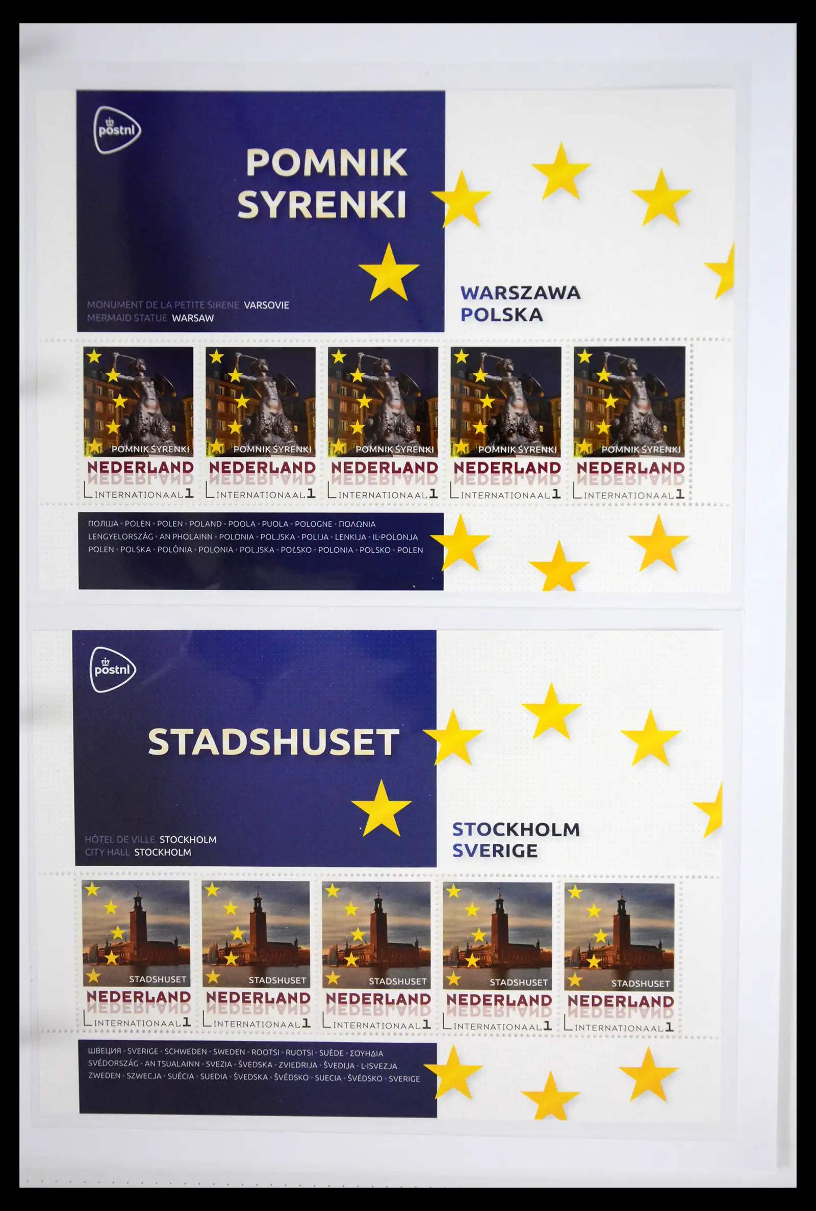 41508 0013 - Stamp collection 41508 Netherlands personalised stamps.