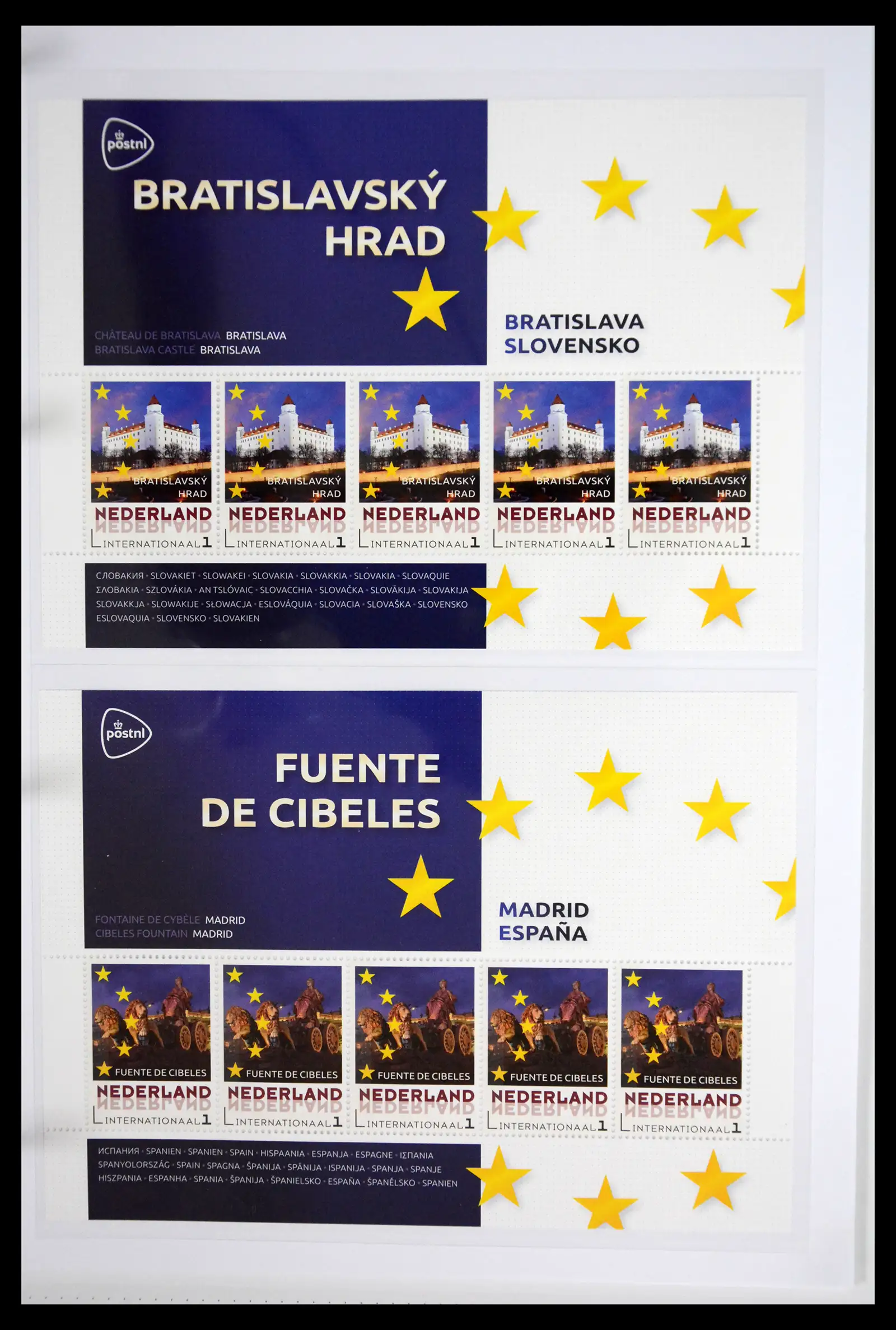 41508 0014 - Stamp collection 41508 Netherlands personalised stamps.