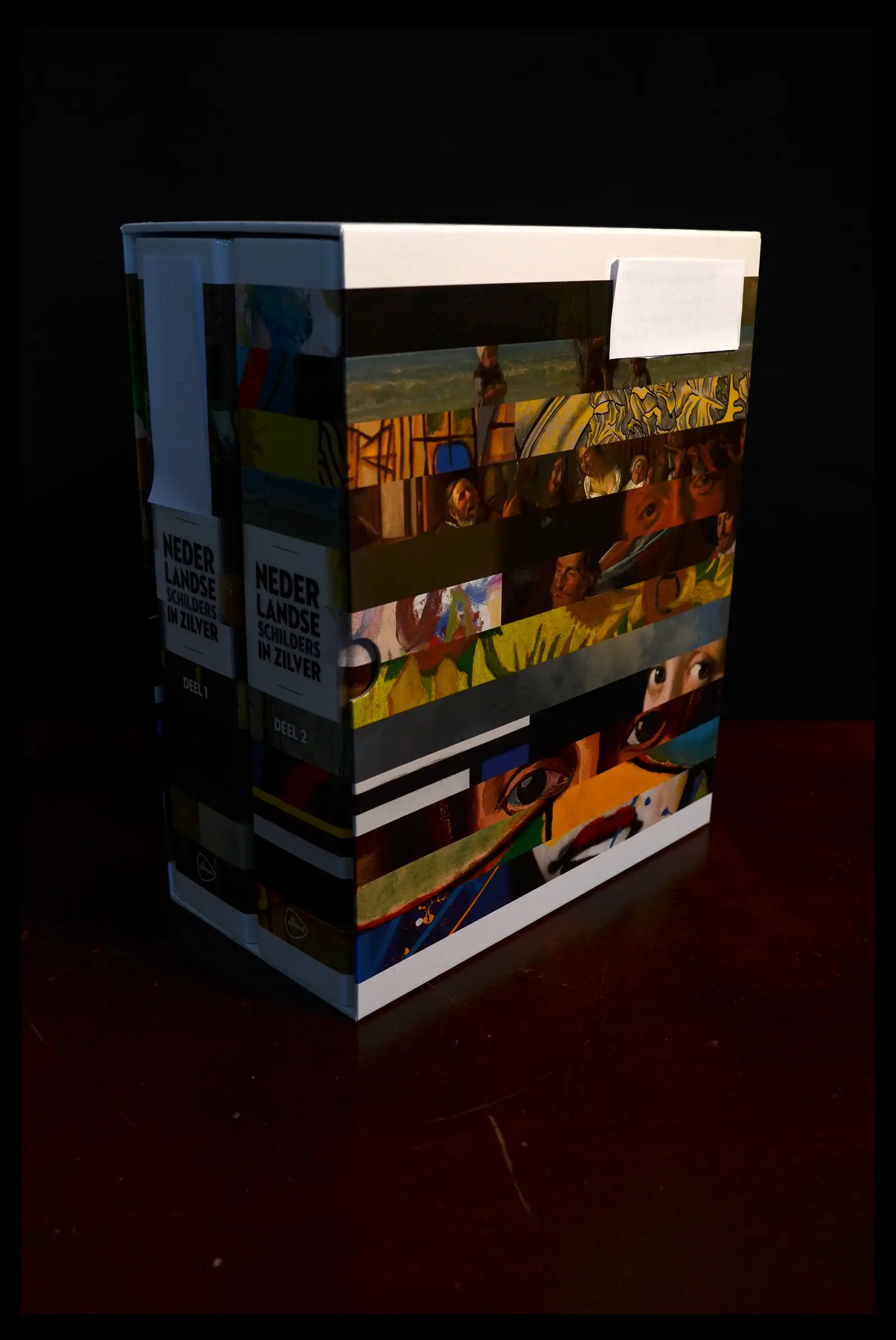 41512 0051 - Stamp collection 41512 Dutch painters in silver.