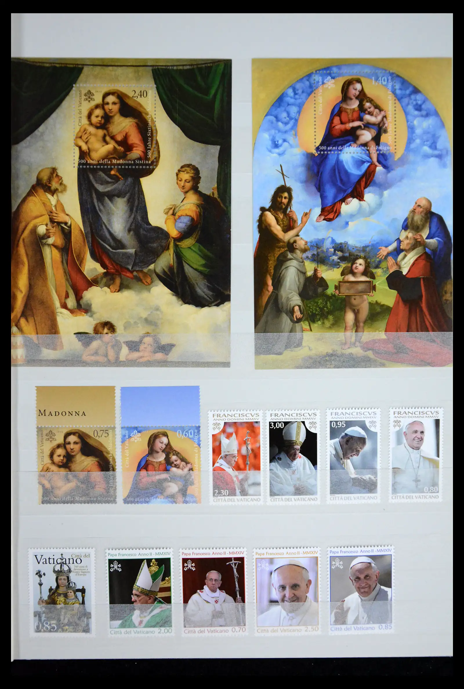41518 0001 - Stamp collection 41518 Vatican 2010-2025!!!
