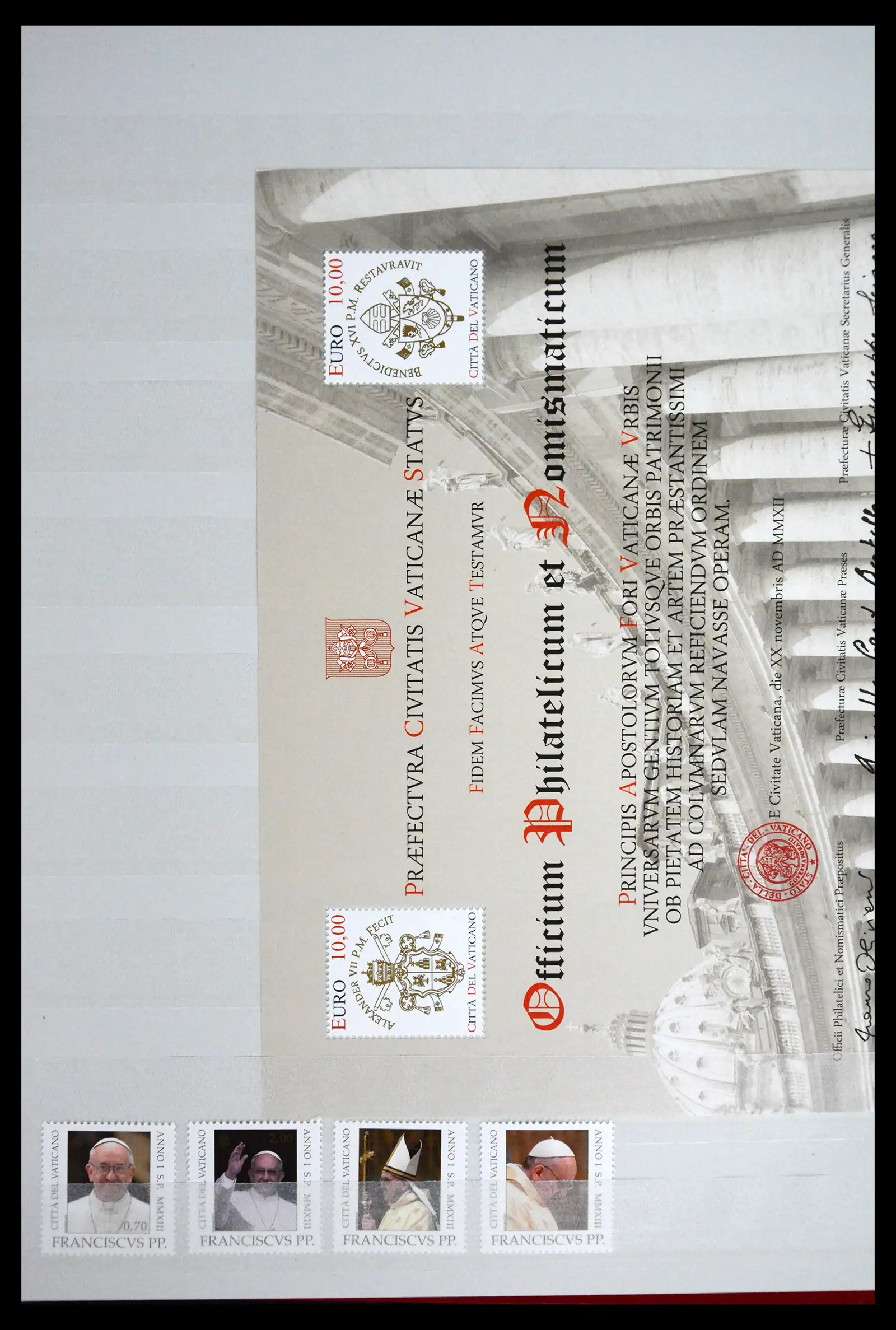 41518 0002 - Stamp collection 41518 Vatican 2010-2025!!!