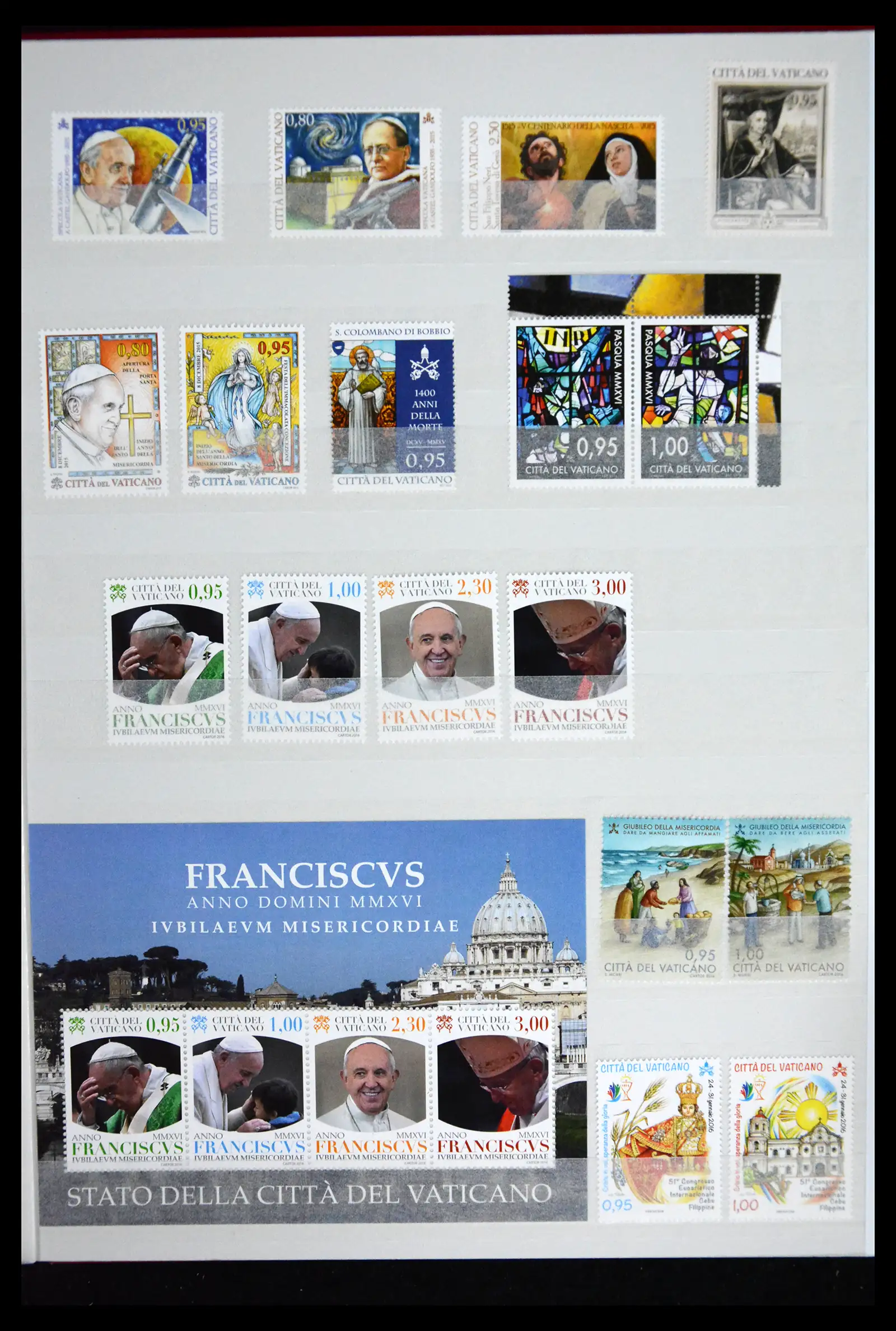 41518 0015 - Stamp collection 41518 Vatican 2010-2025!!!
