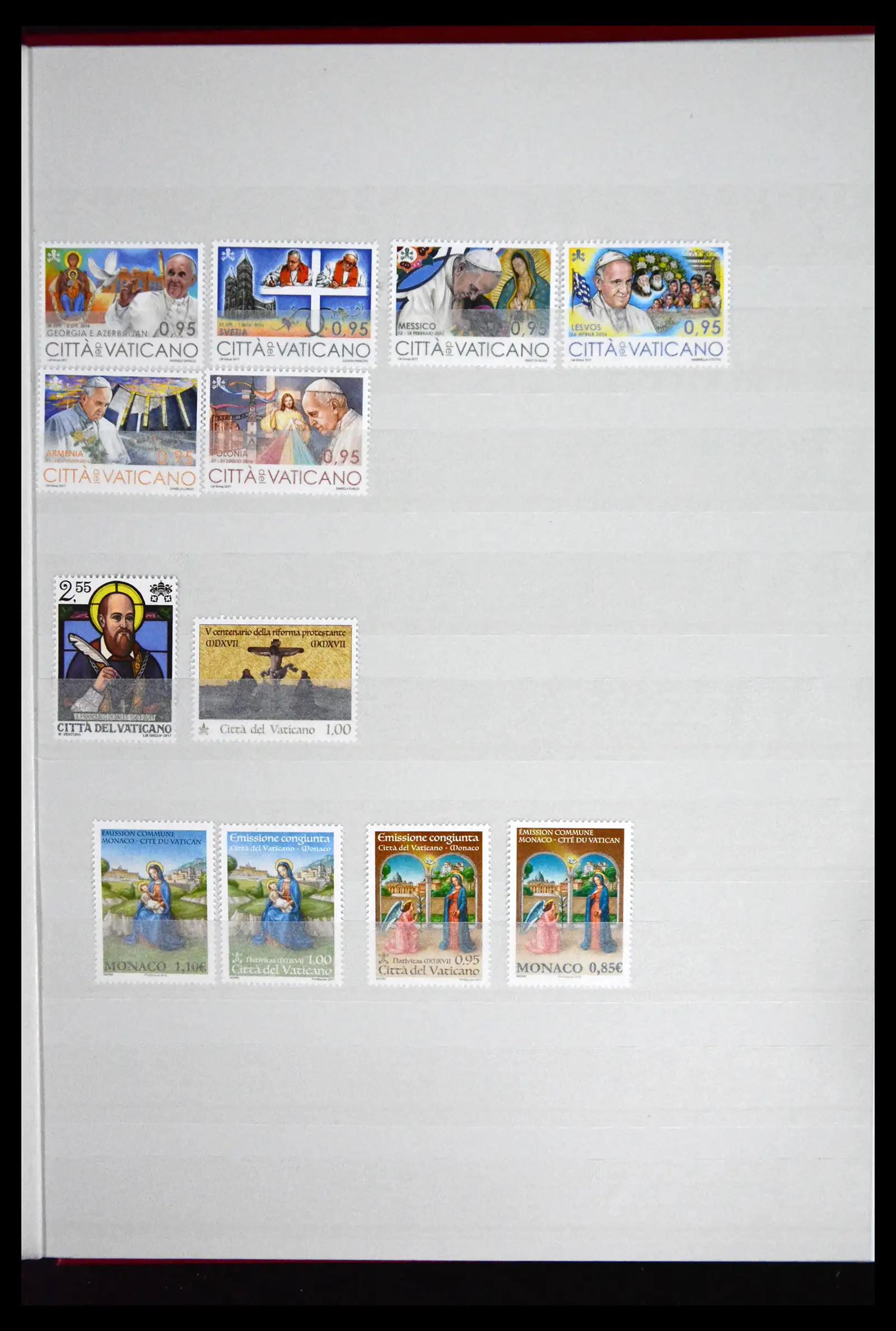 41518 0019 - Stamp collection 41518 Vatican 2010-2025!!!