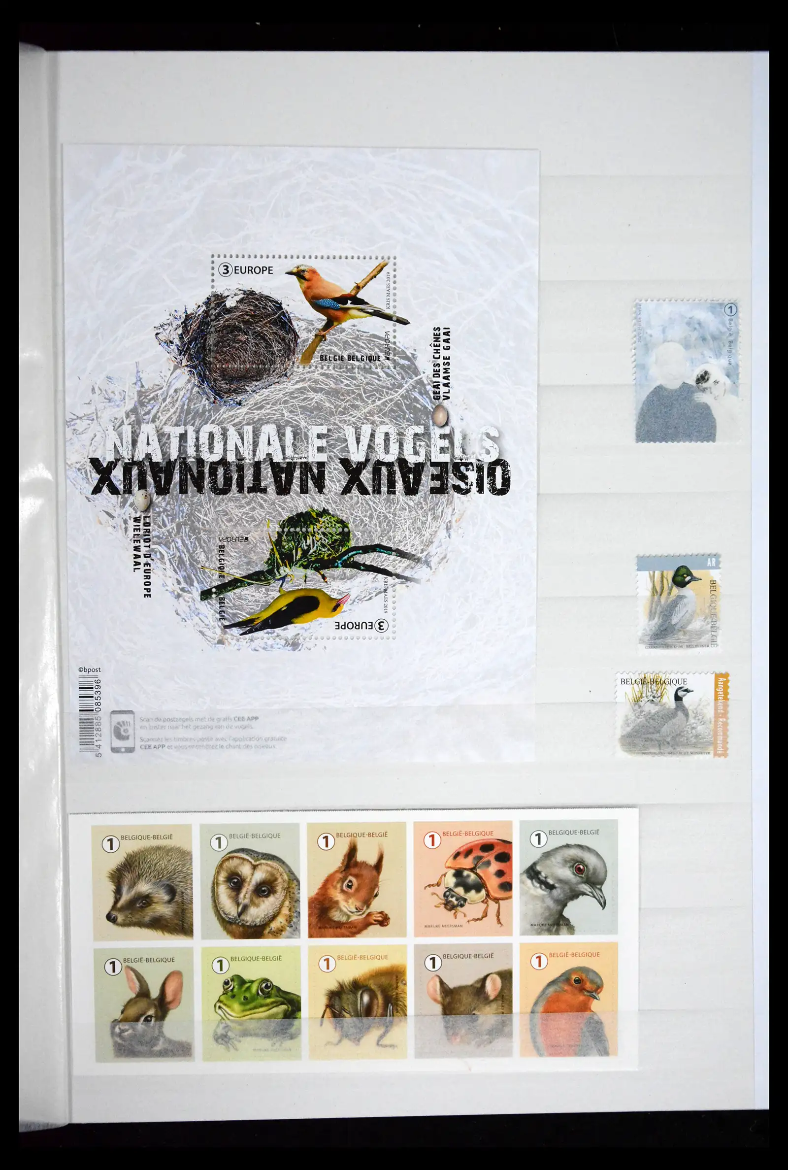 41522 0001 - Stamp collection 41522 Belgium new issues 2019-2021!!