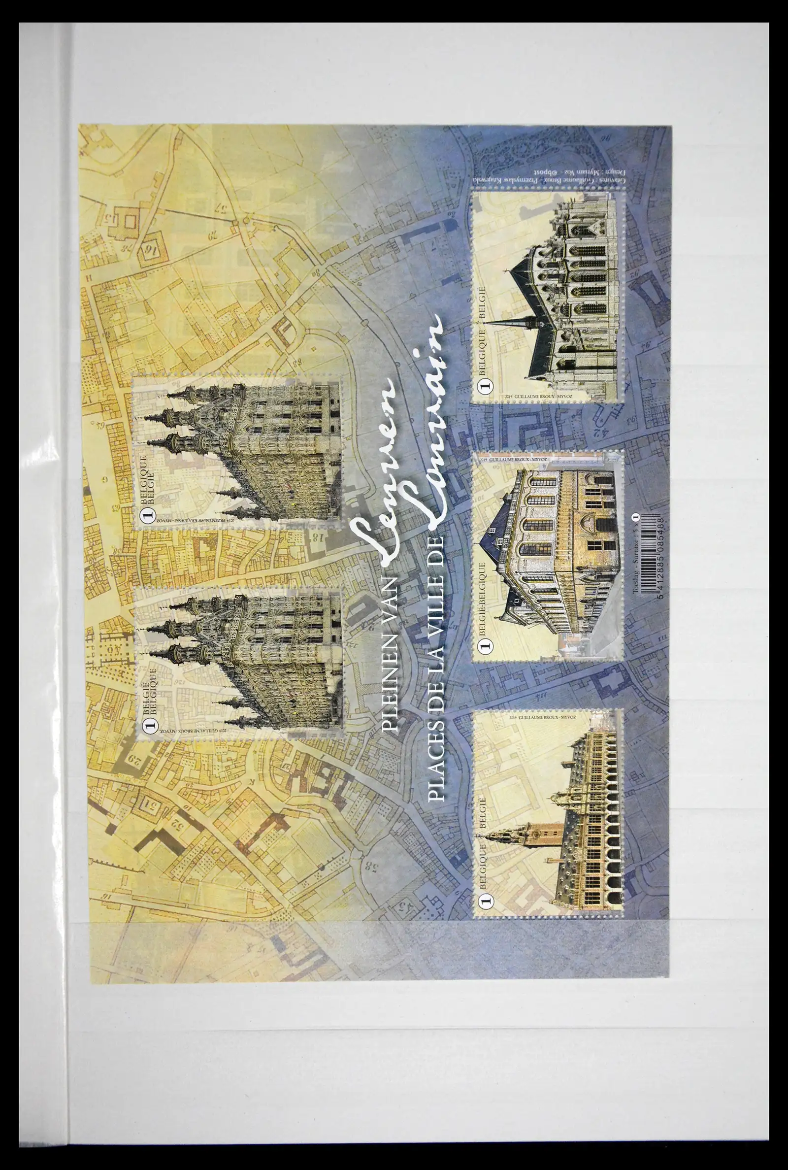 41522 0005 - Stamp collection 41522 Belgium new issues 2019-2021!!
