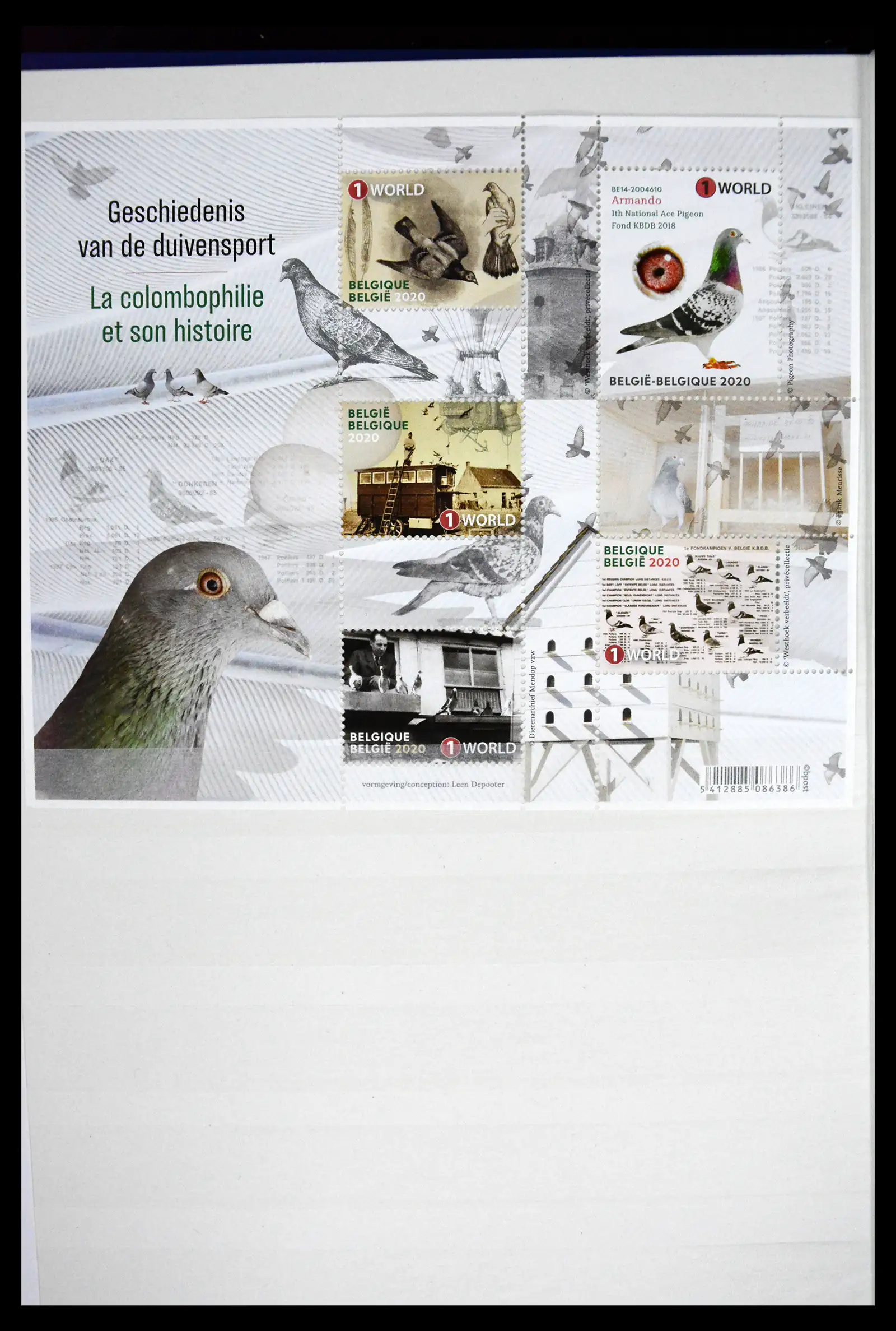 41522 0014 - Stamp collection 41522 Belgium new issues 2019-2021!!