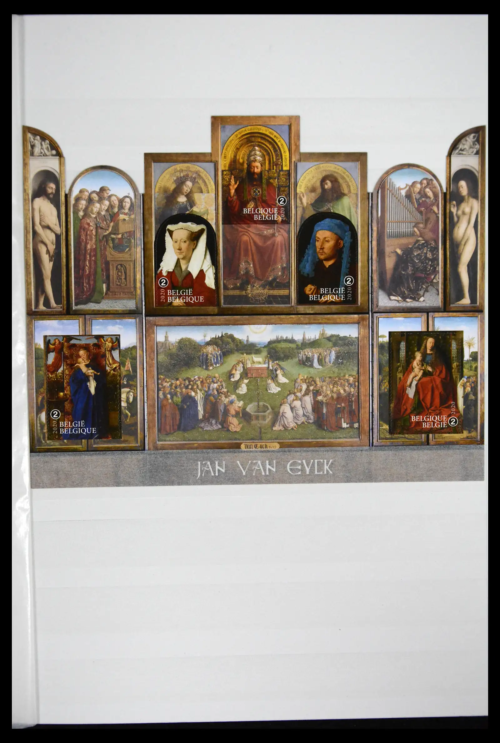 41522 0018 - Stamp collection 41522 Belgium new issues 2019-2021!!