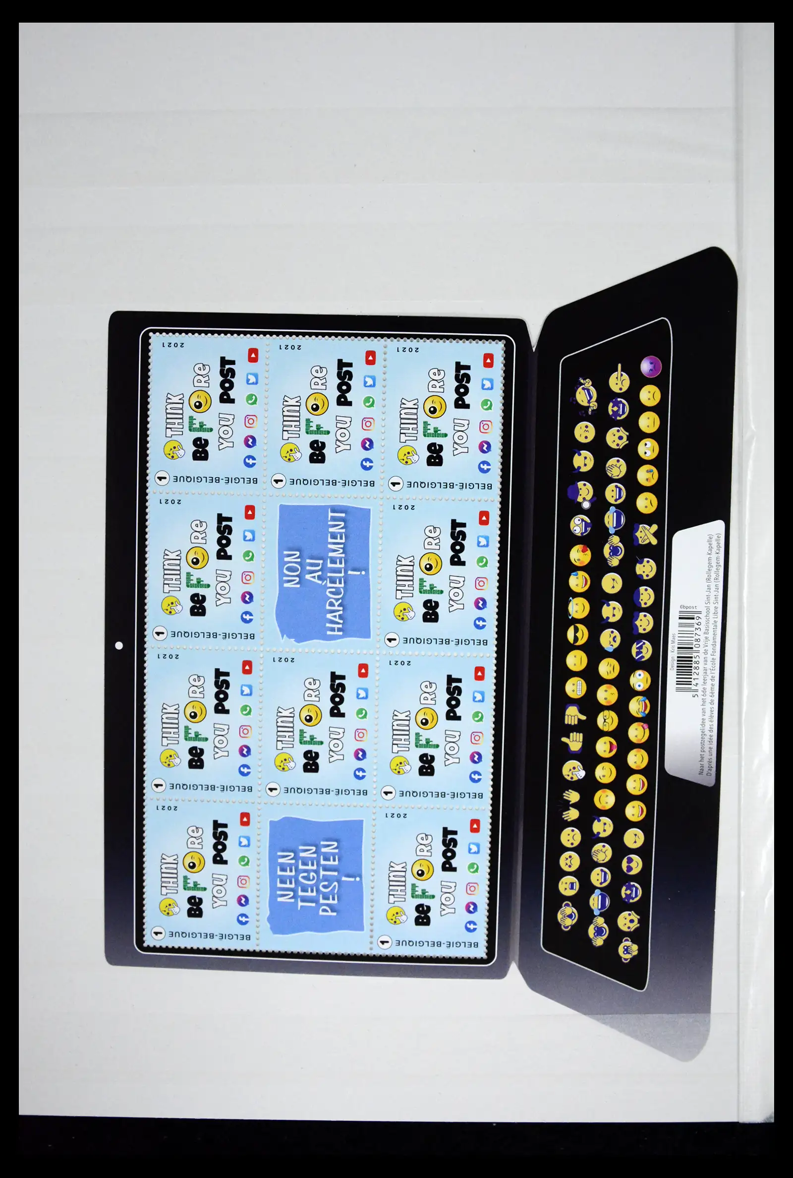 41522 0029 - Postzegelverzameling 41522 België nieuwtjes 2019-2021!!