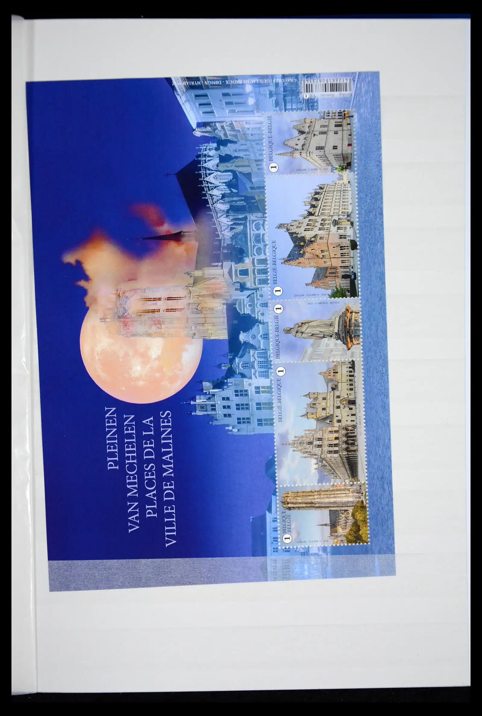 41522 0030 - Postzegelverzameling 41522 België nieuwtjes 2019-2021!!