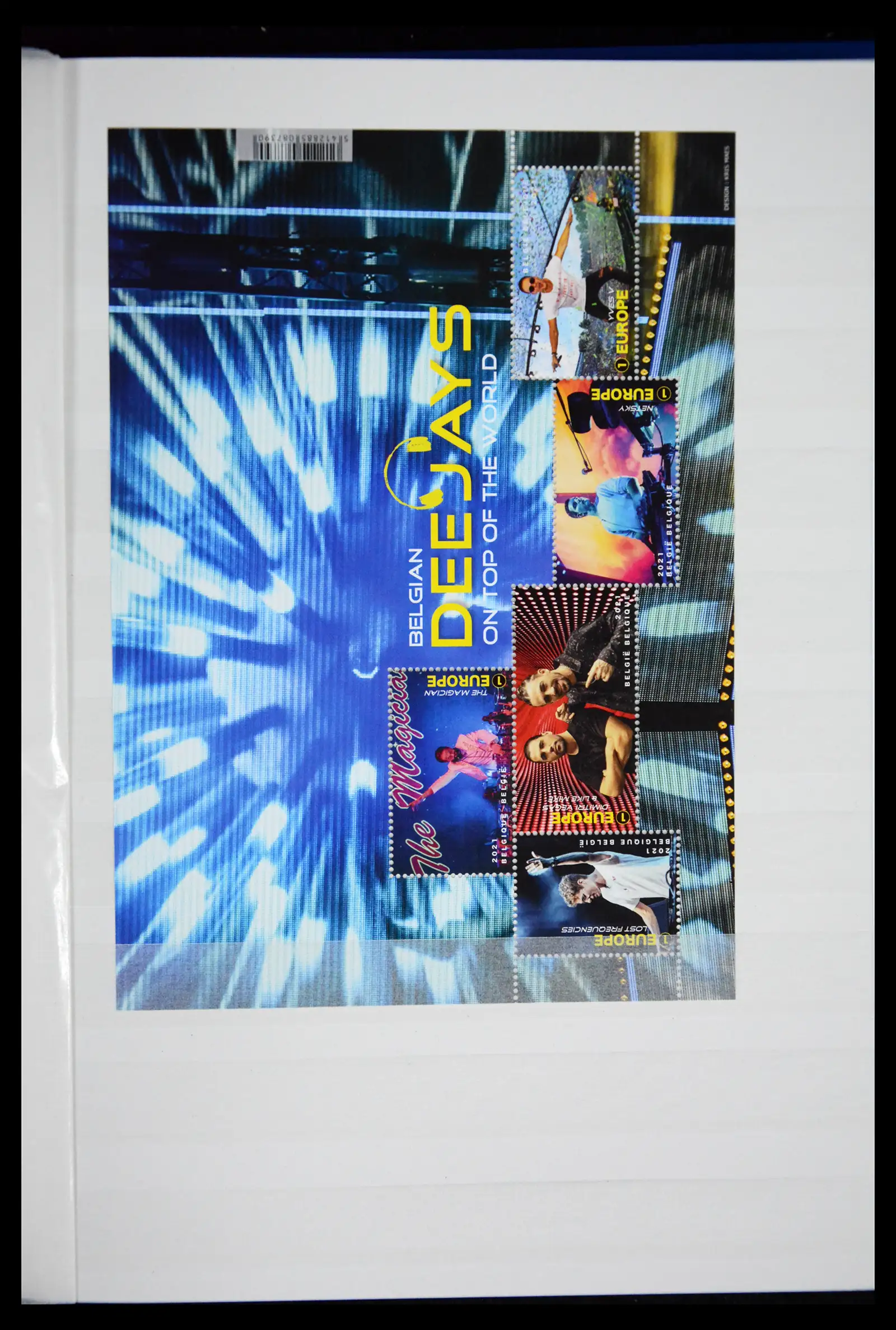 41522 0038 - Postzegelverzameling 41522 België nieuwtjes 2019-2021!!