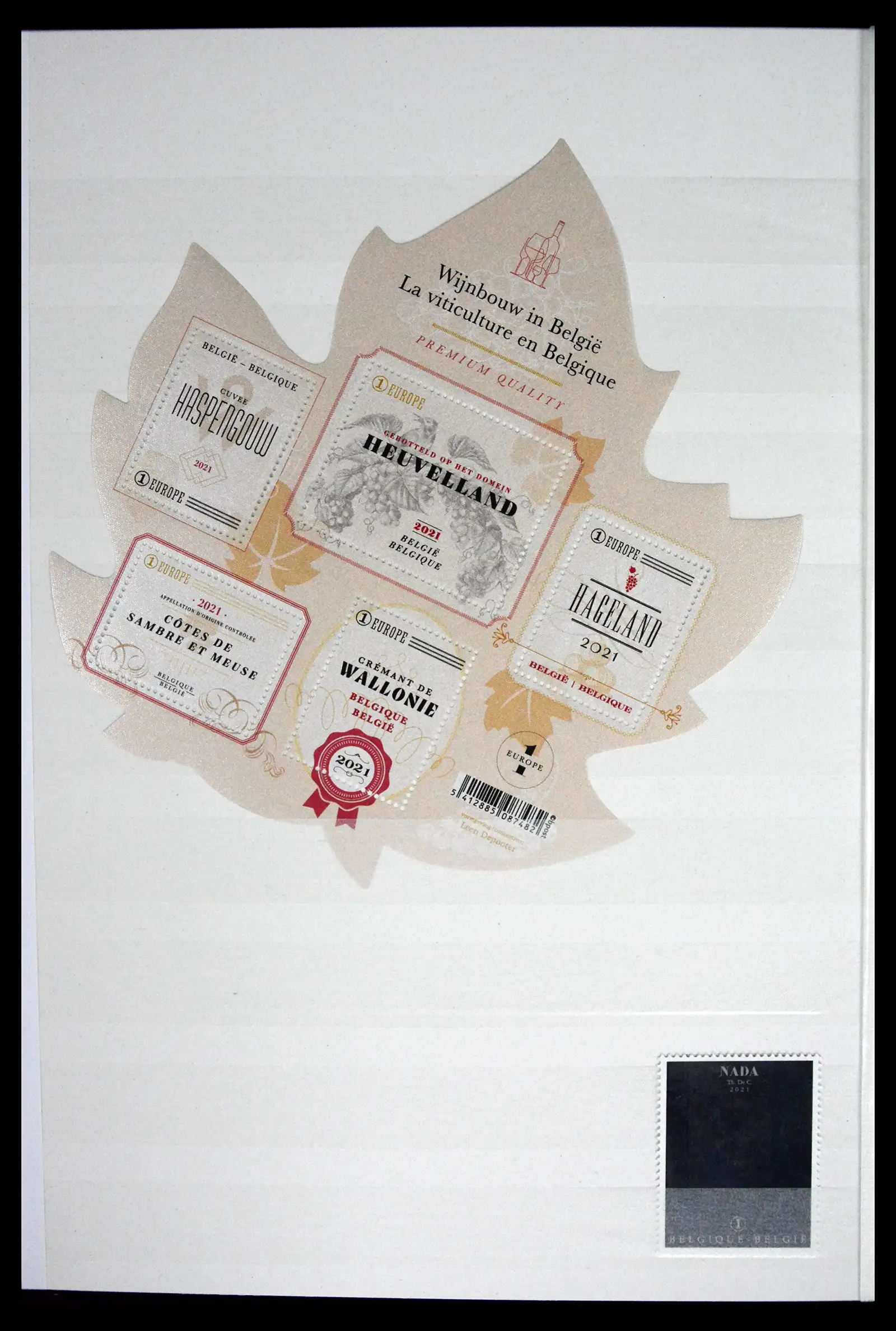 41522 0039 - Postzegelverzameling 41522 België nieuwtjes 2019-2021!!