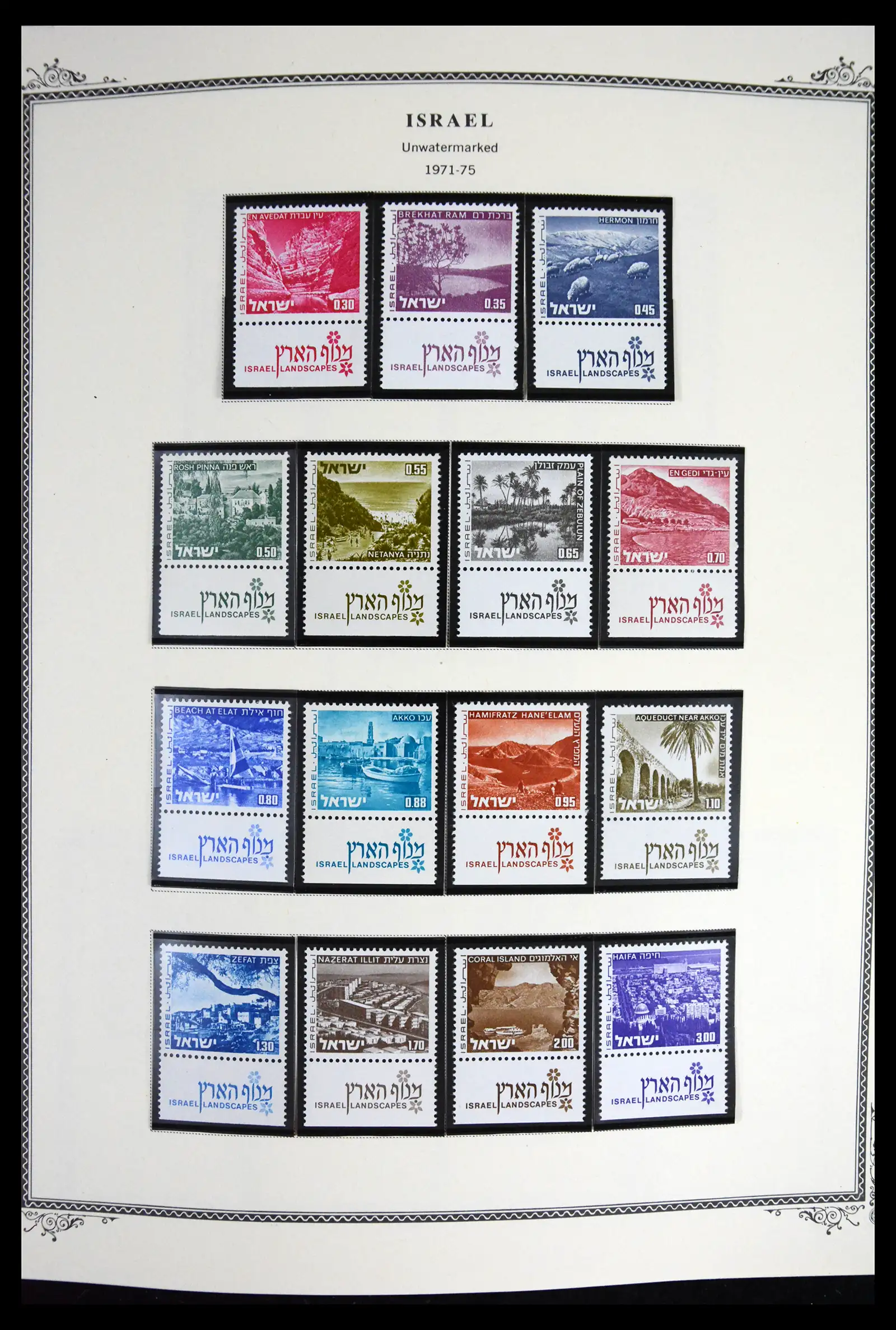 41535 0053 - Stamp collection 41535 Israël 1948-2010.