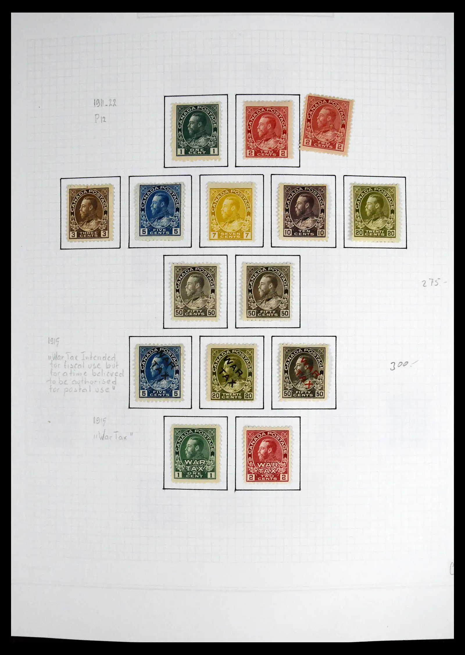 41550 0009 - Stamp collection 41550 Canada 1858-1972.