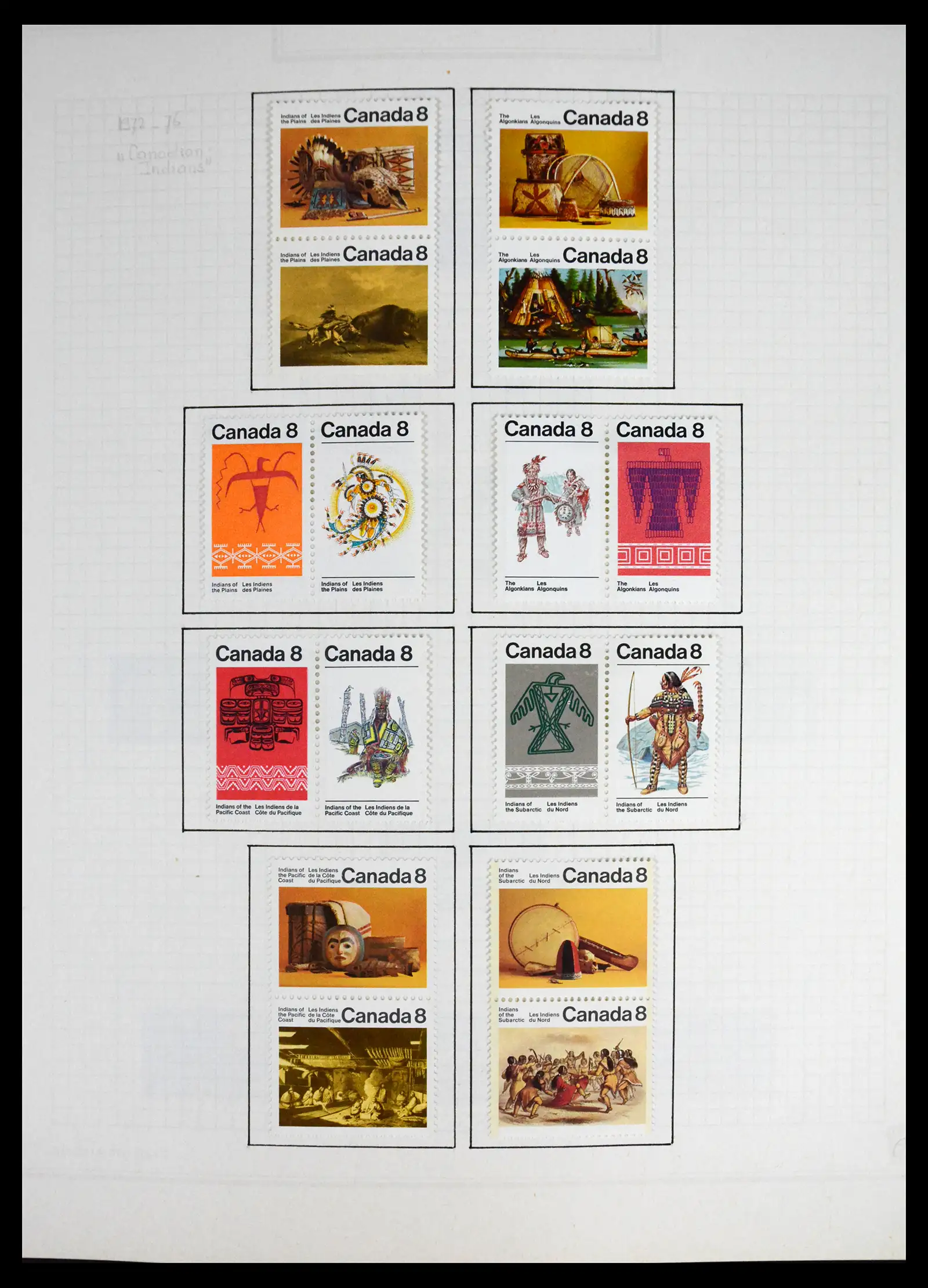 41550 0037 - Stamp collection 41550 Canada 1858-1972.