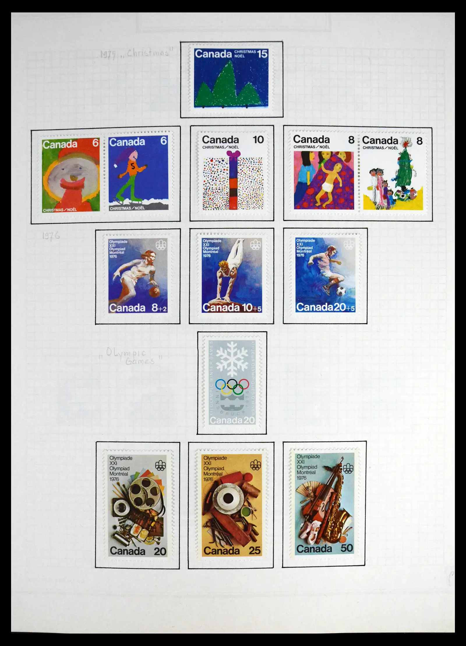 41550 0045 - Stamp collection 41550 Canada 1858-1972.