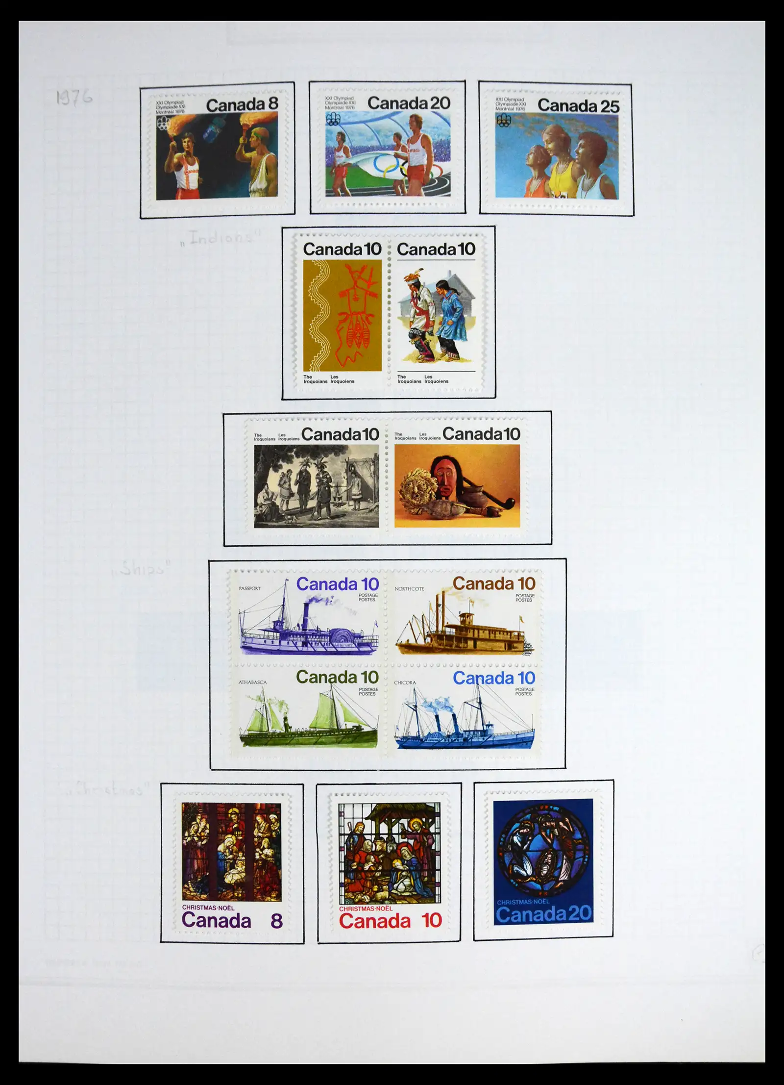 41550 0047 - Stamp collection 41550 Canada 1858-1972.