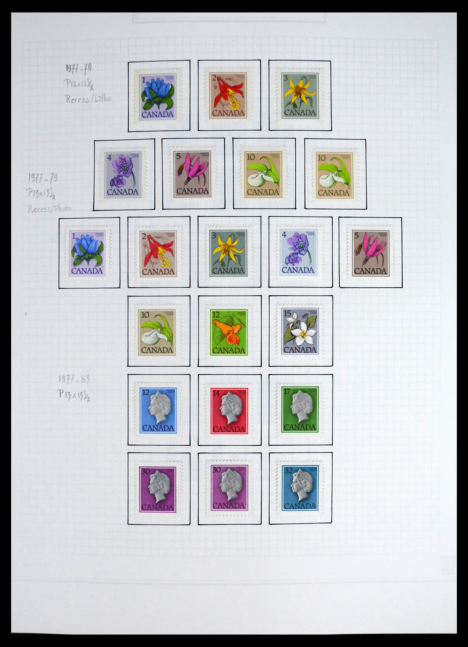 41550 0049 - Stamp collection 41550 Canada 1858-1972.