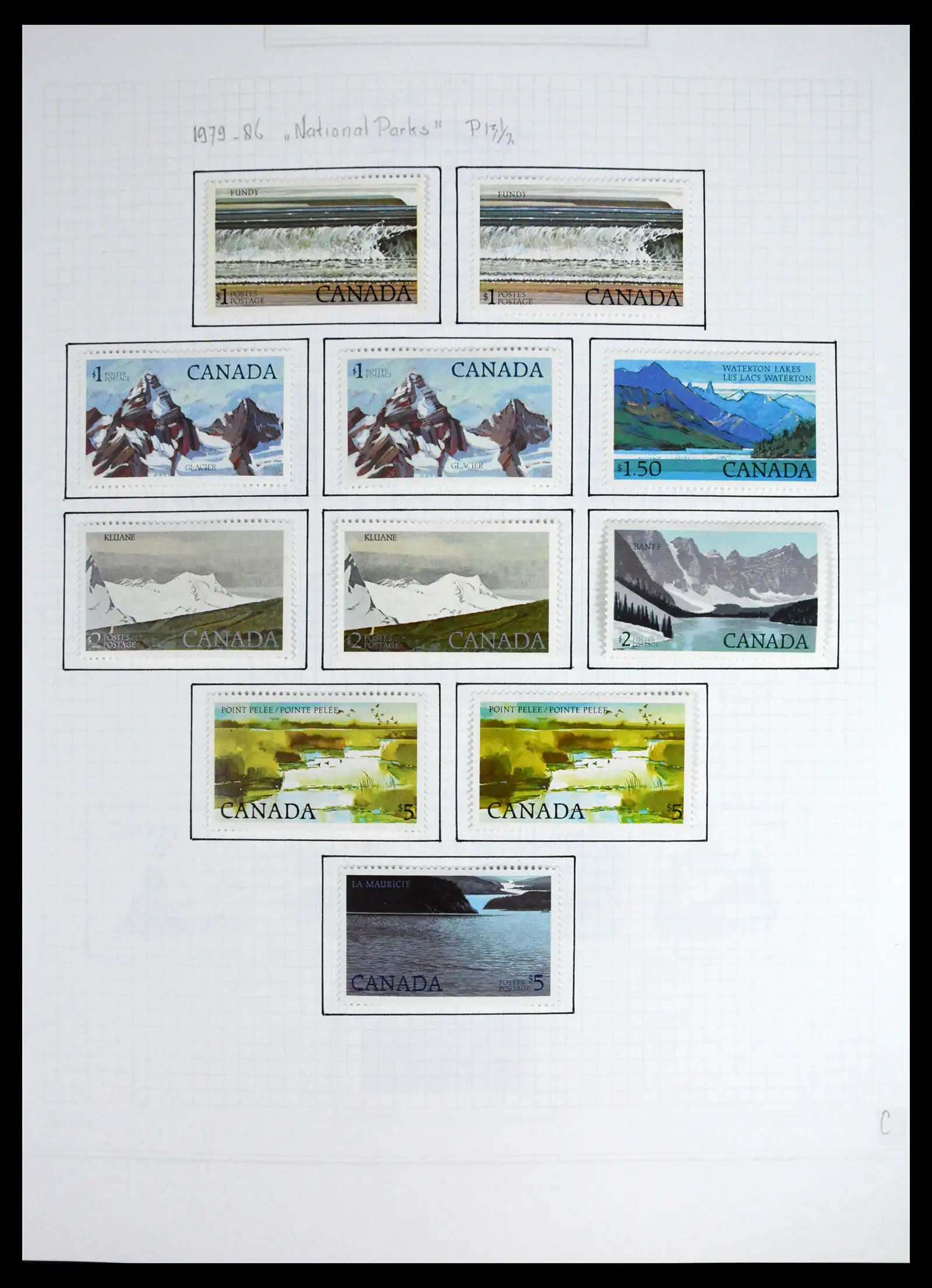 41550 0052 - Stamp collection 41550 Canada 1858-1972.