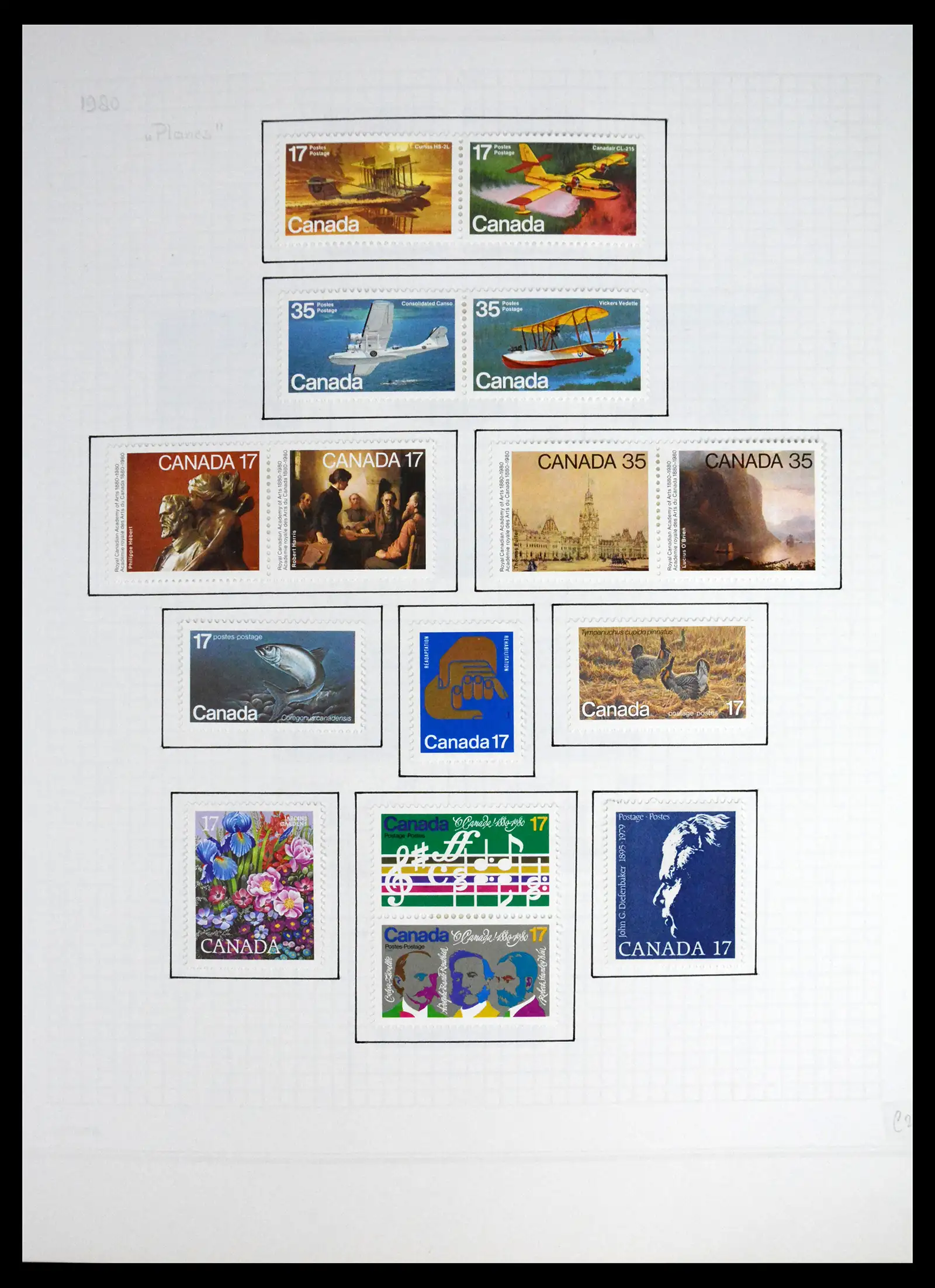 41550 0060 - Stamp collection 41550 Canada 1858-1972.