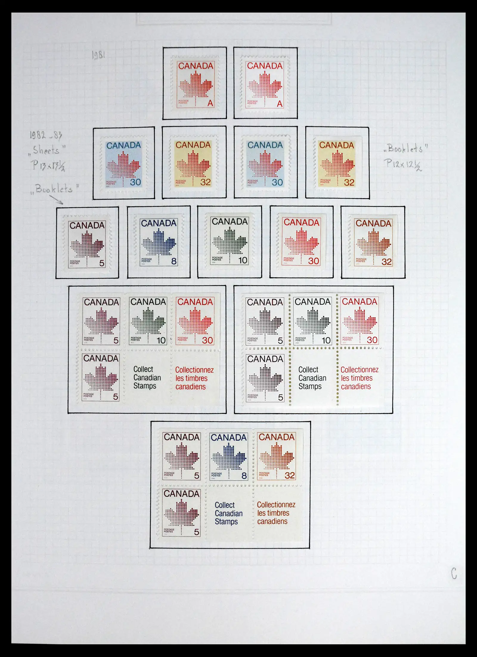 41550 0064 - Stamp collection 41550 Canada 1858-1972.