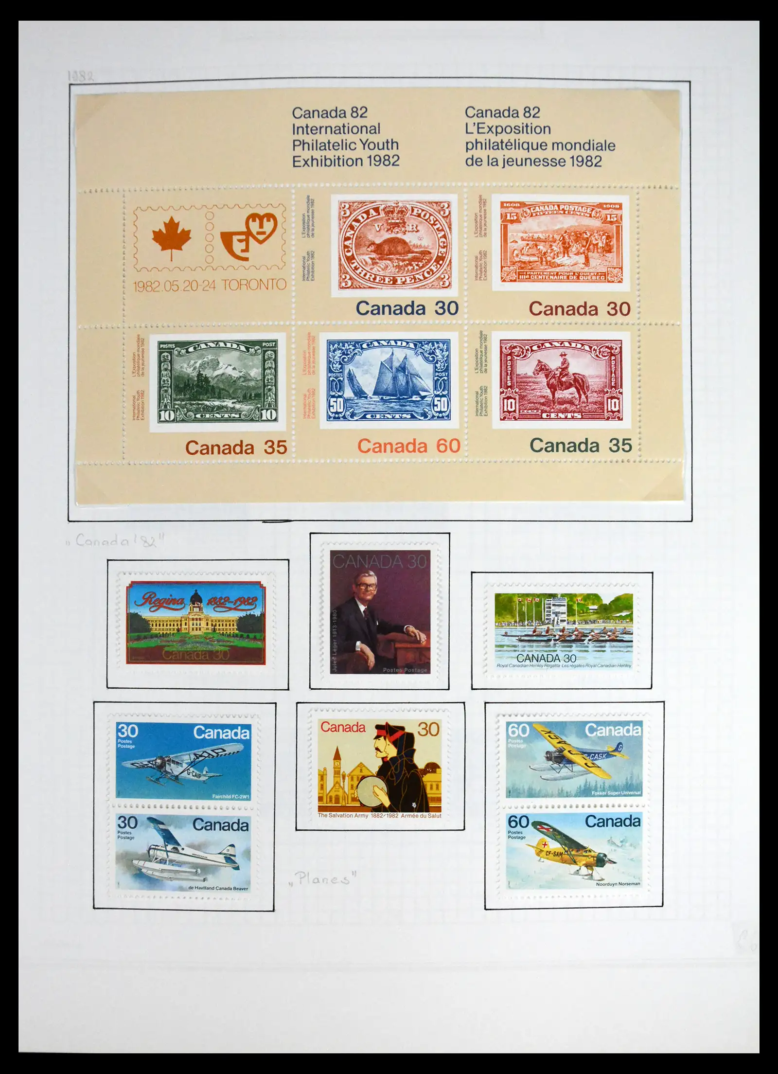 41550 0066 - Stamp collection 41550 Canada 1858-1972.
