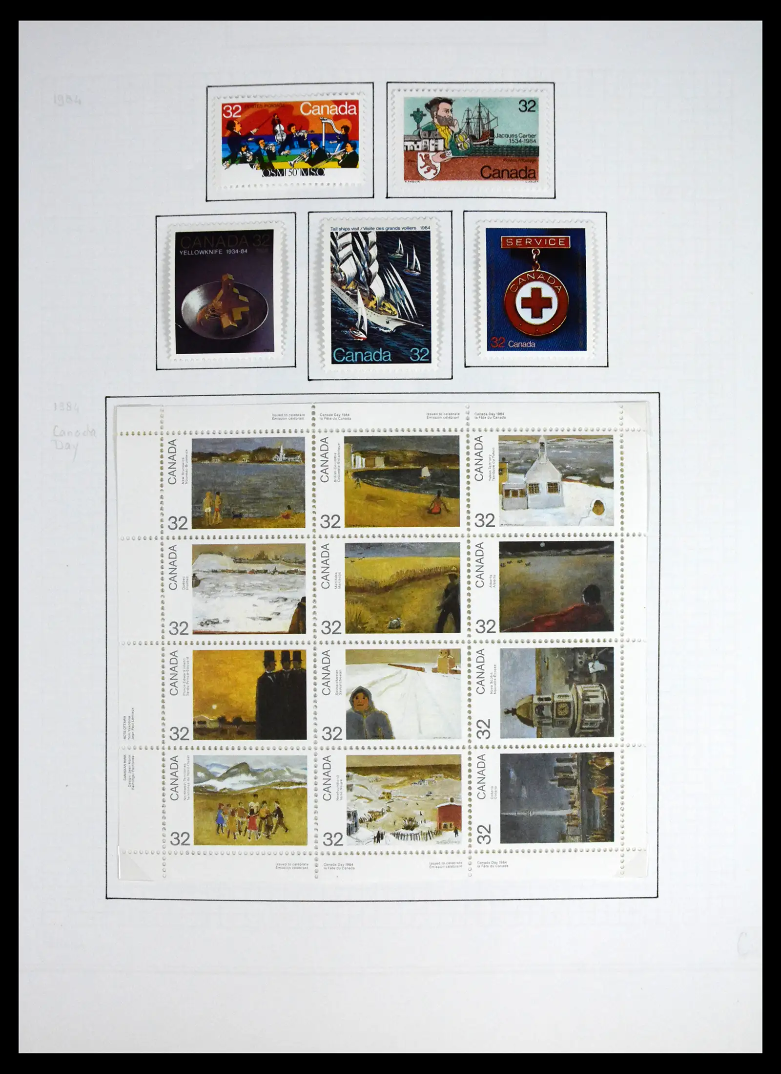 41550 0073 - Stamp collection 41550 Canada 1858-1972.