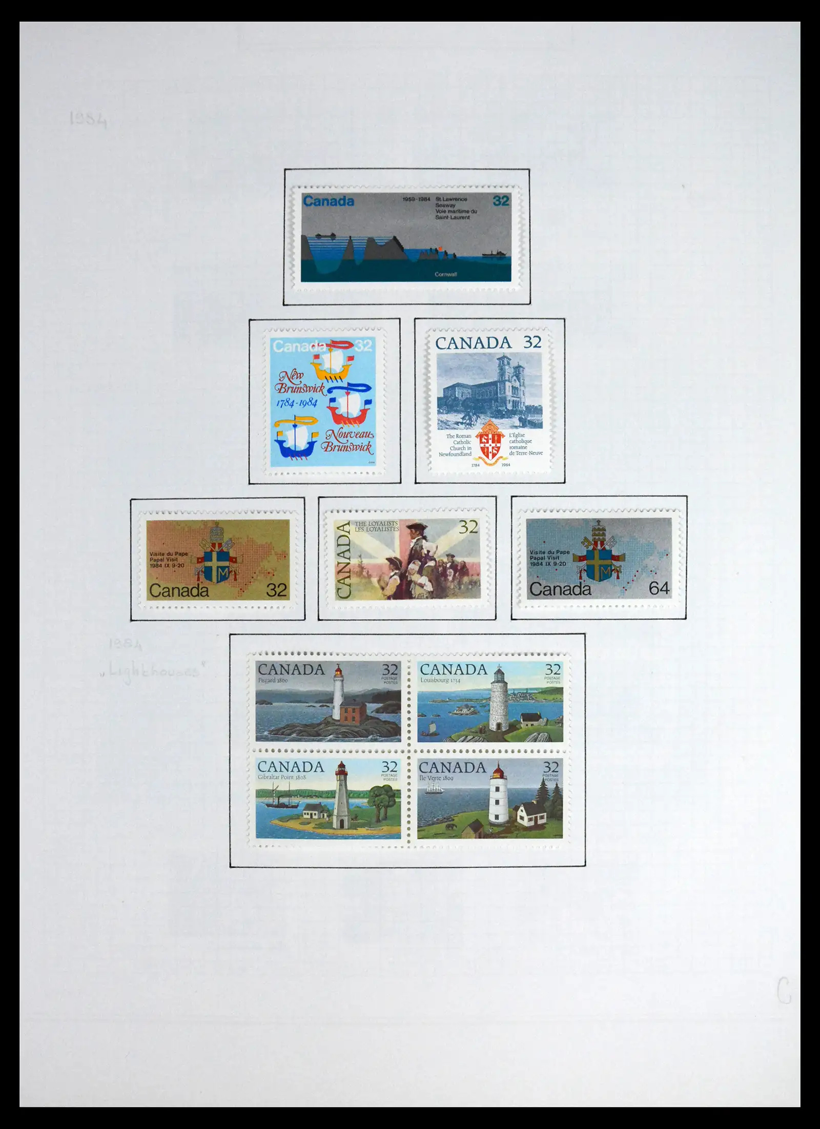 41550 0074 - Stamp collection 41550 Canada 1858-1972.