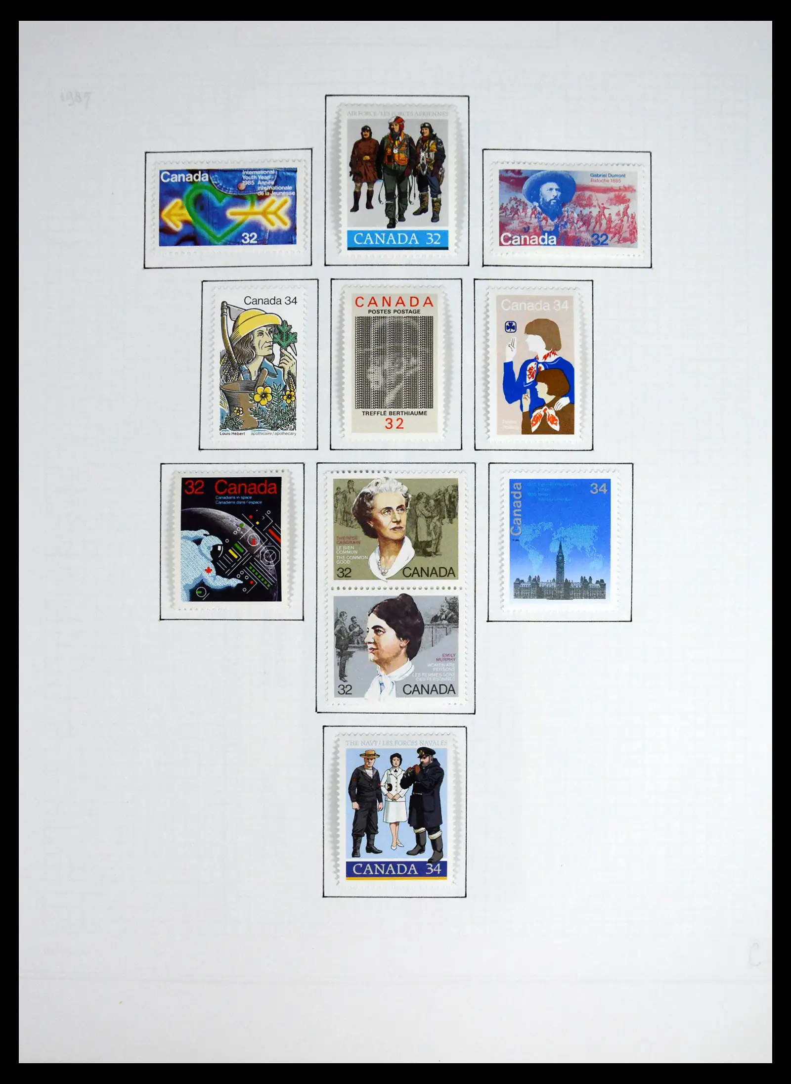 41550 0076 - Stamp collection 41550 Canada 1858-1972.