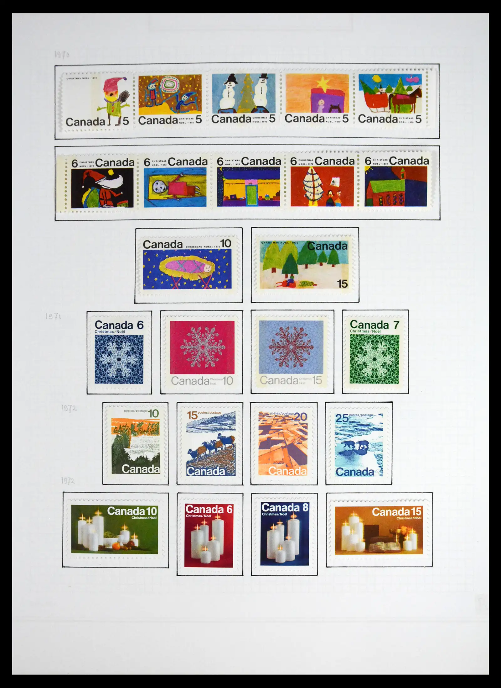 41550 0084 - Stamp collection 41550 Canada 1858-1972.