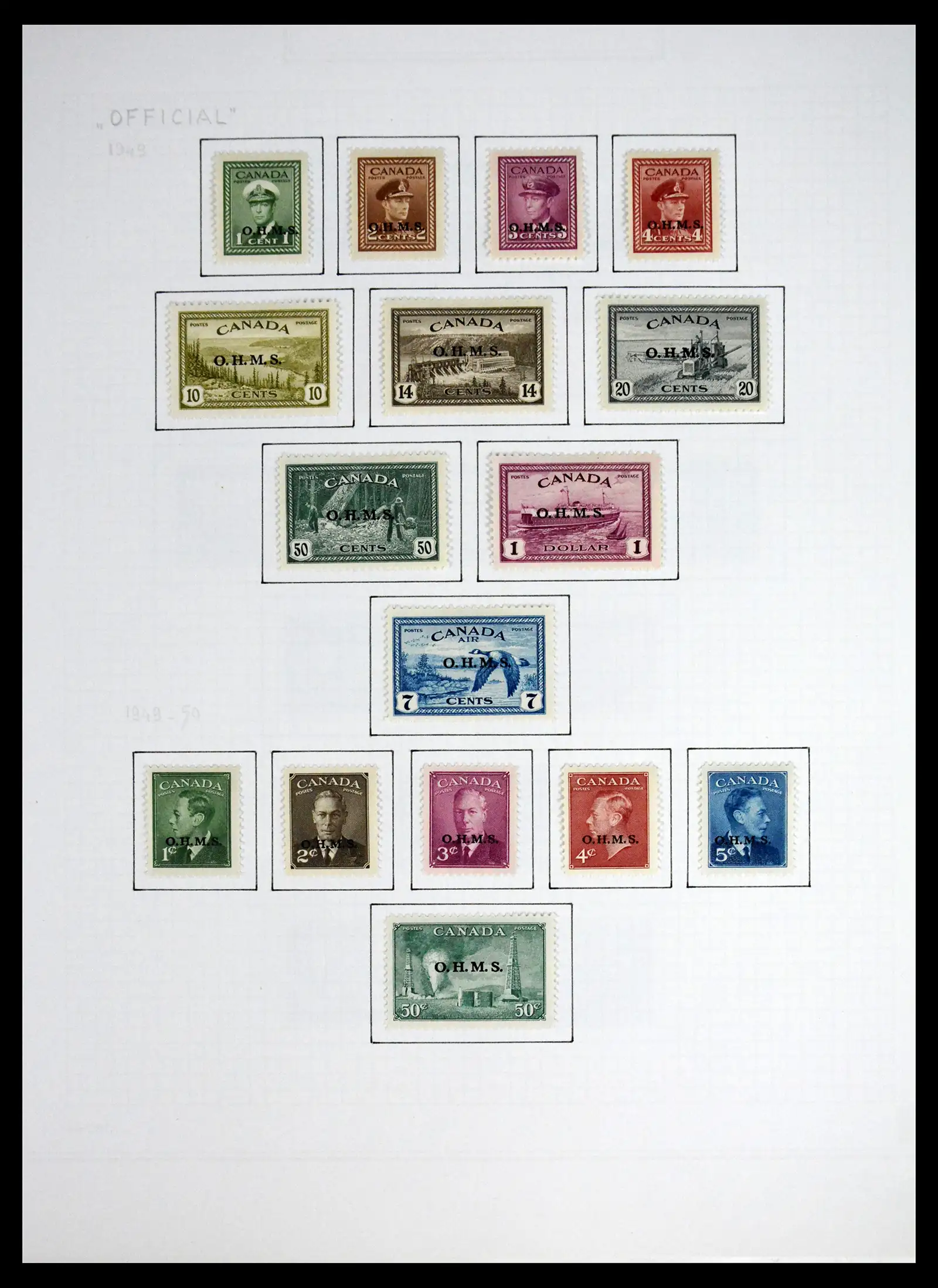 41550 0098 - Stamp collection 41550 Canada 1858-1972.
