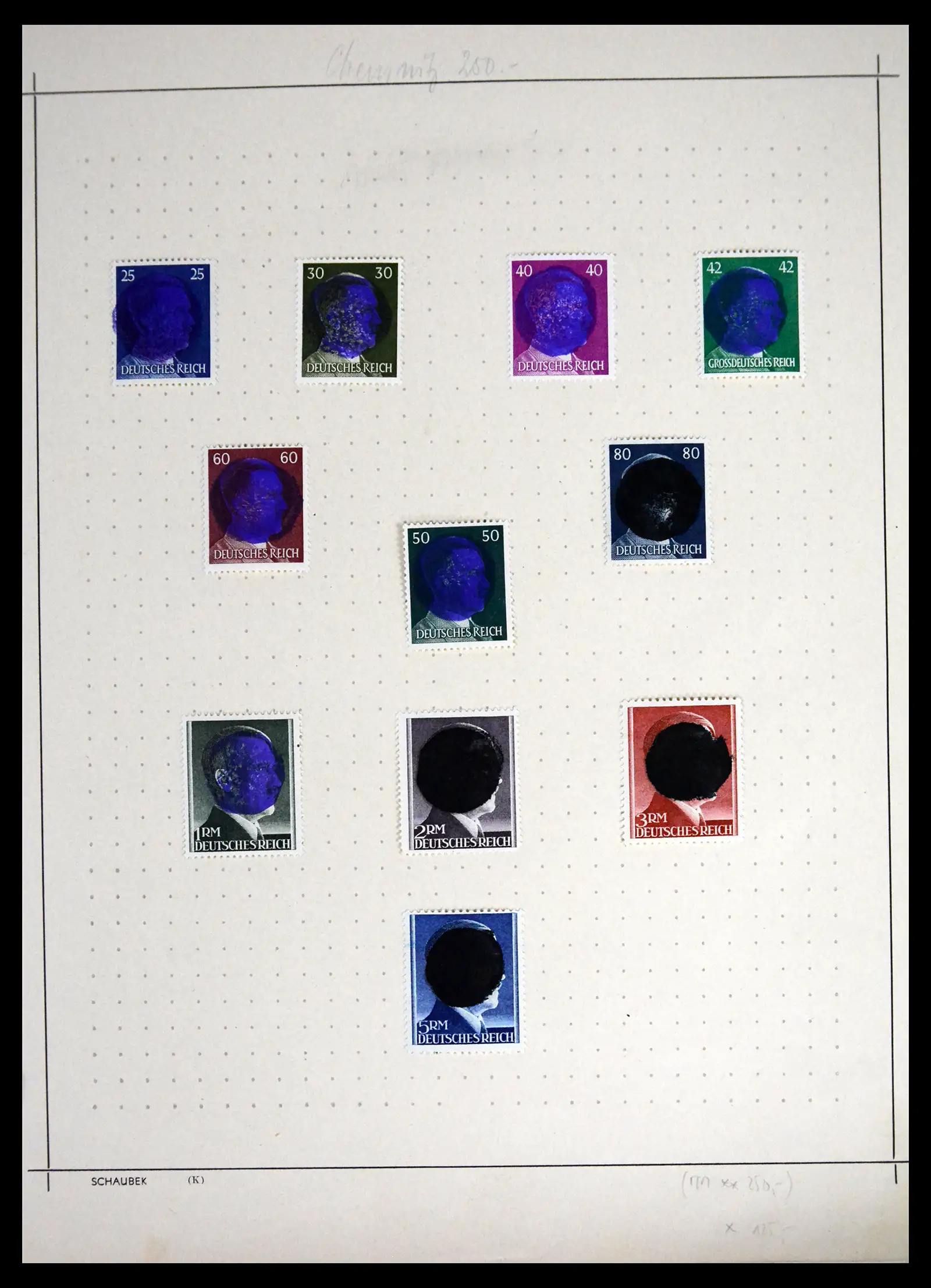 41553 0017 - Stamp collection 41553 Germany local issues 1945-1946.