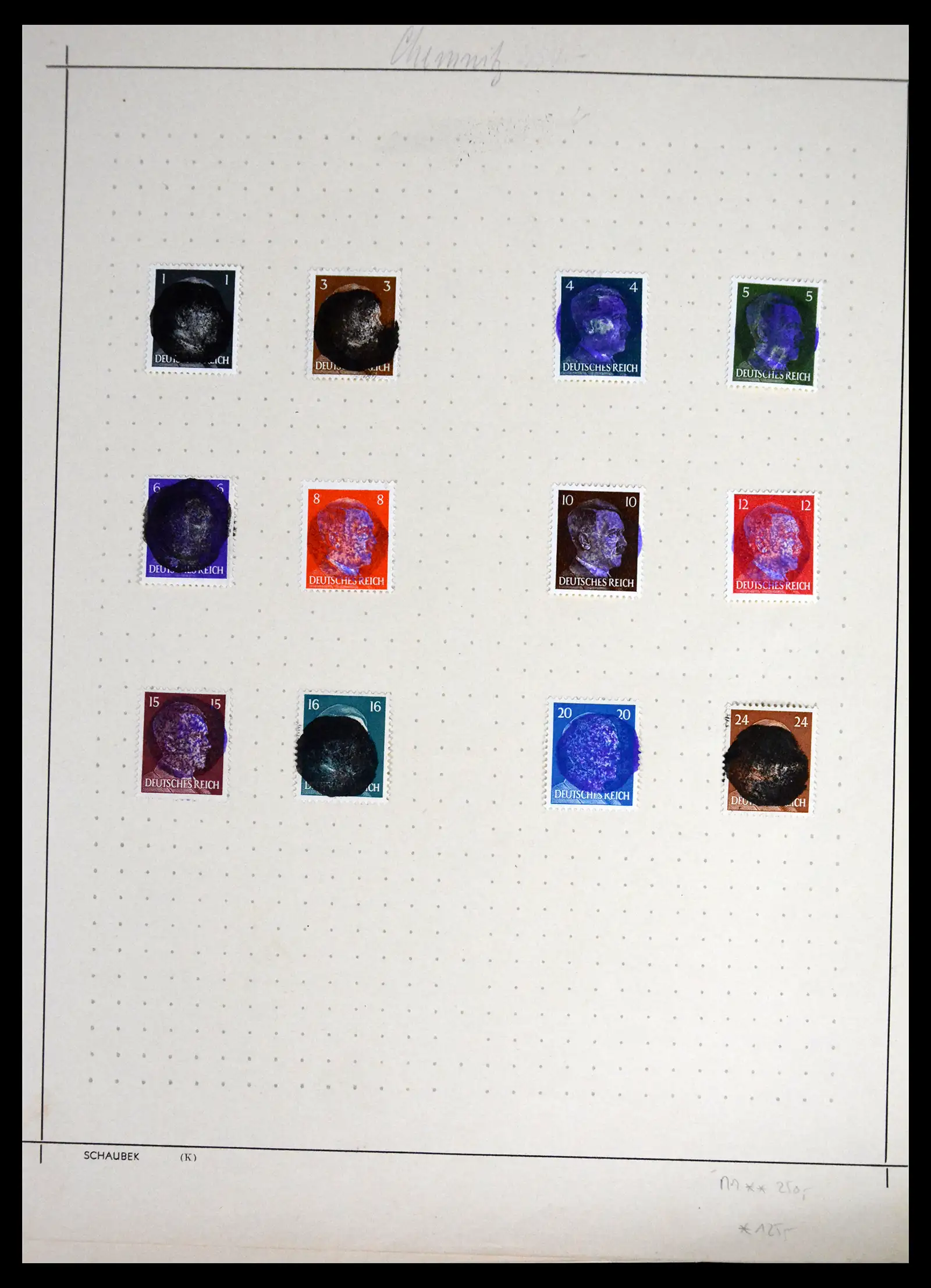 41553 0018 - Stamp collection 41553 Germany local issues 1945-1946.