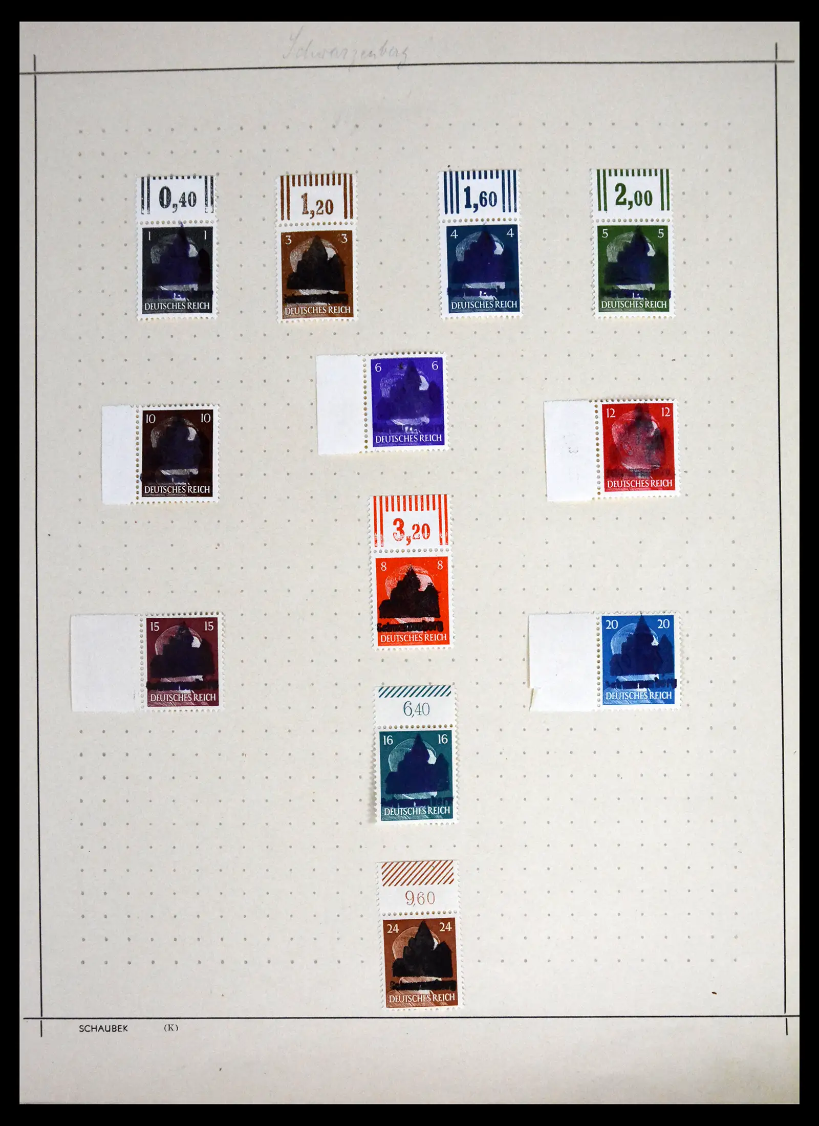 41553 0019 - Stamp collection 41553 Germany local issues 1945-1946.