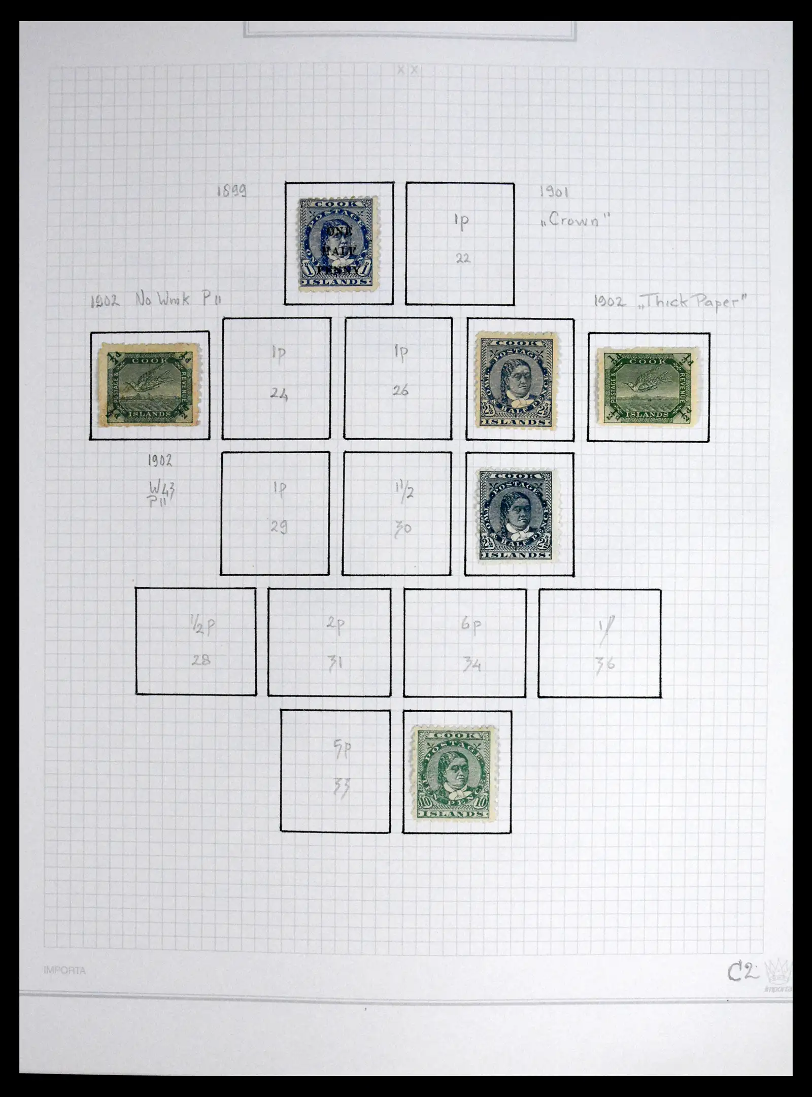 41555 0002 - Stamp collection 41555 British Commonwealth 1892-1958.