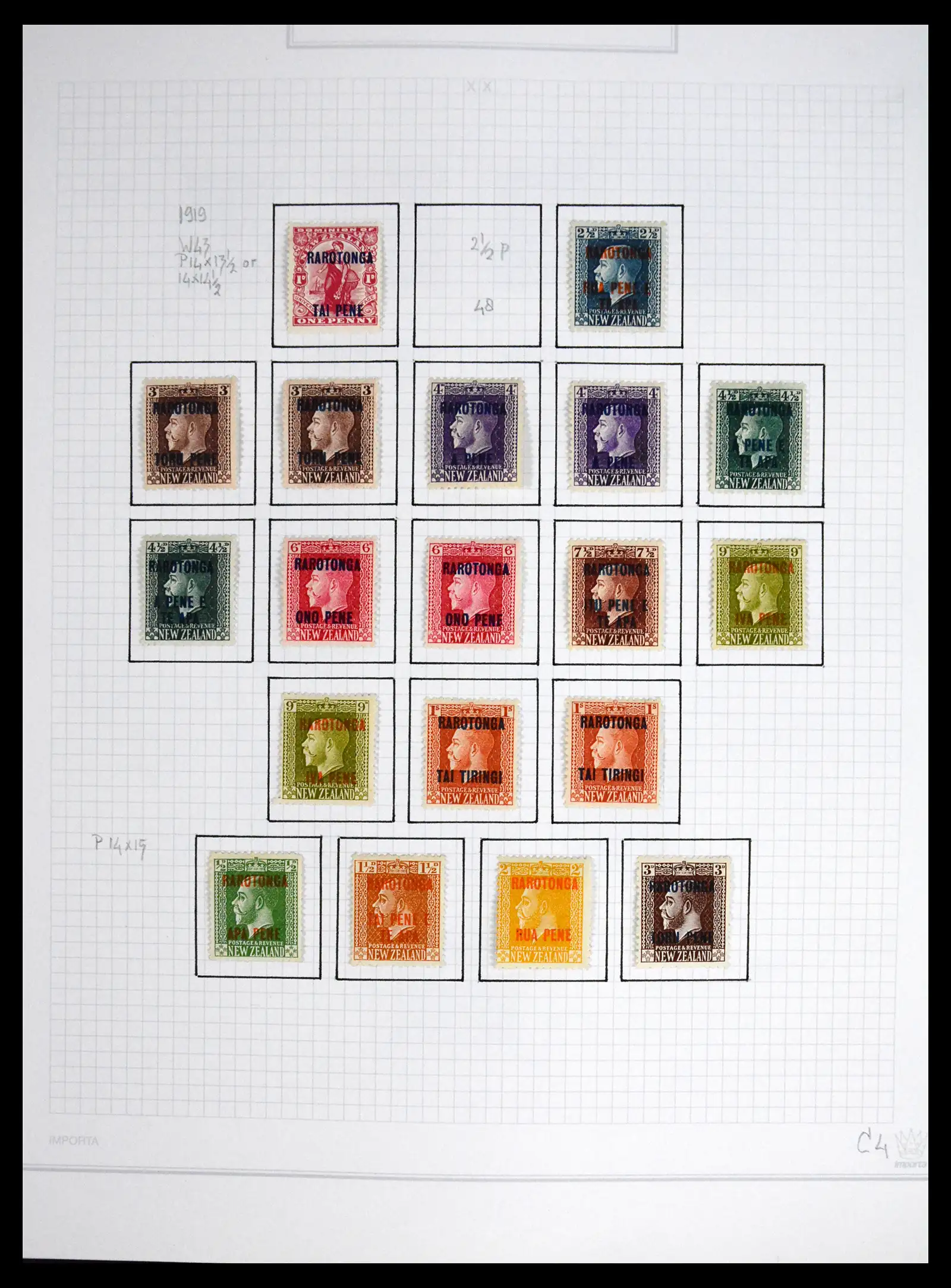 41555 0004 - Stamp collection 41555 British Commonwealth 1892-1958.