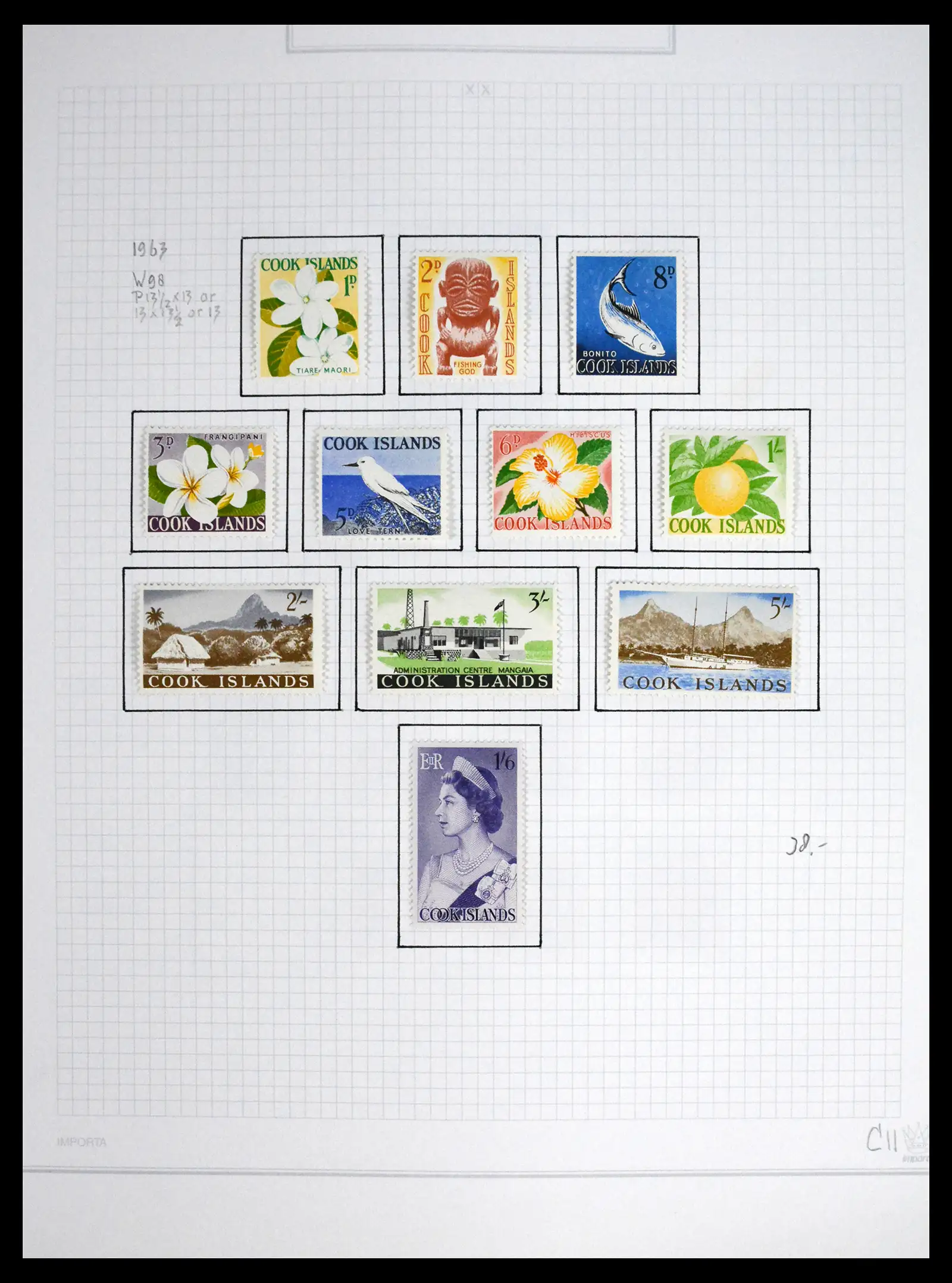 41555 0011 - Stamp collection 41555 British Commonwealth 1892-1958.