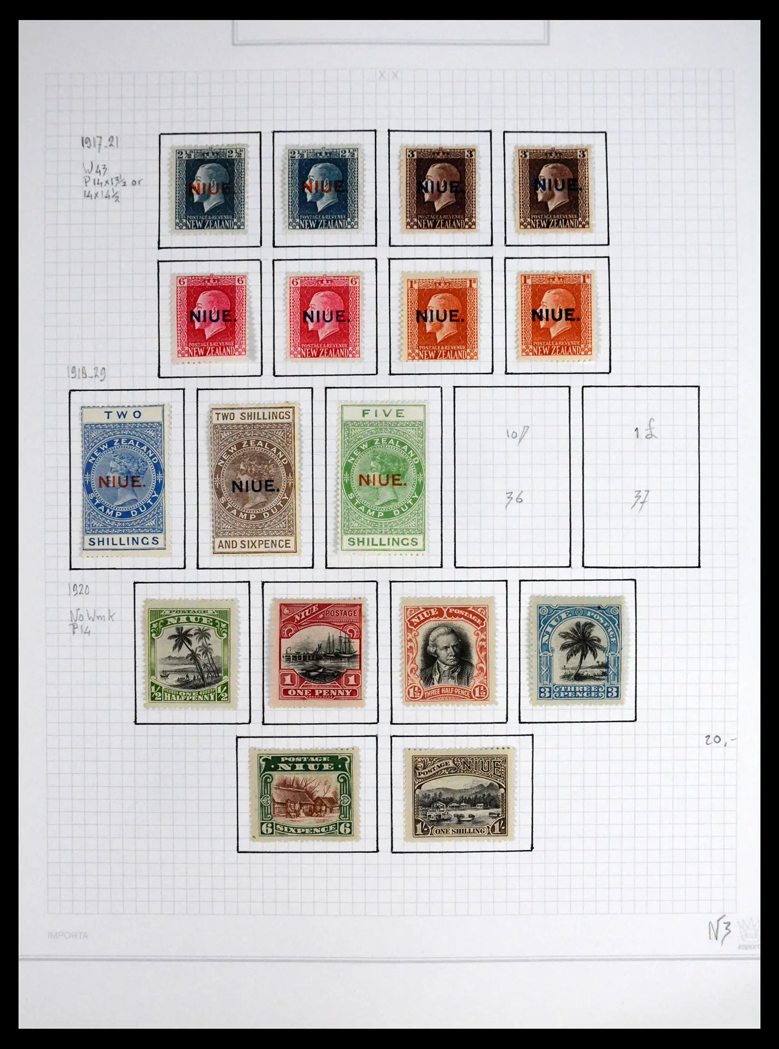 41555 0018 - Stamp collection 41555 British Commonwealth 1892-1958.